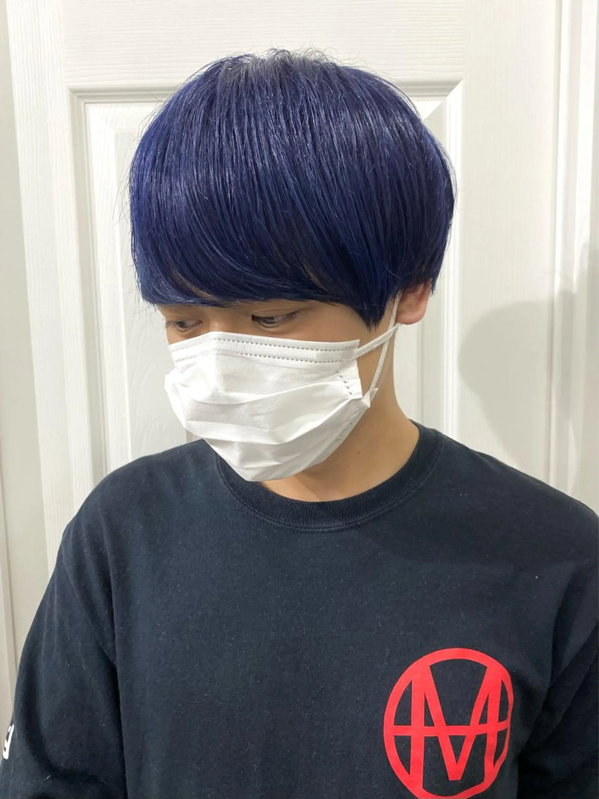 ショート カラー メンズ ヘアカラー トリートメント ヘッドスパ ヘアセット kai .のヘアスタイル