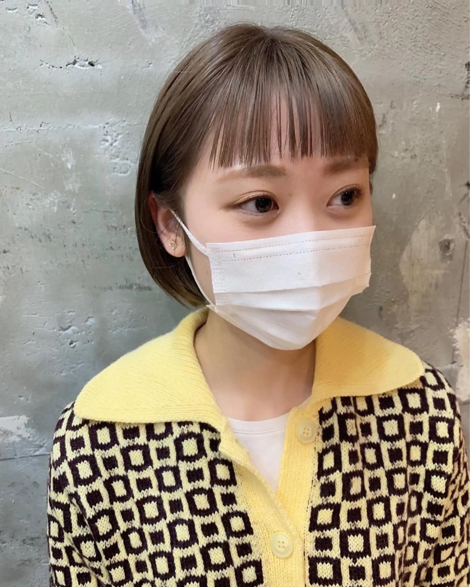 ショート カラー ブリーチ ダブルカラー ハイライトカラー イルミナカラー ボブ tension 【テンション】のヘアスタイル