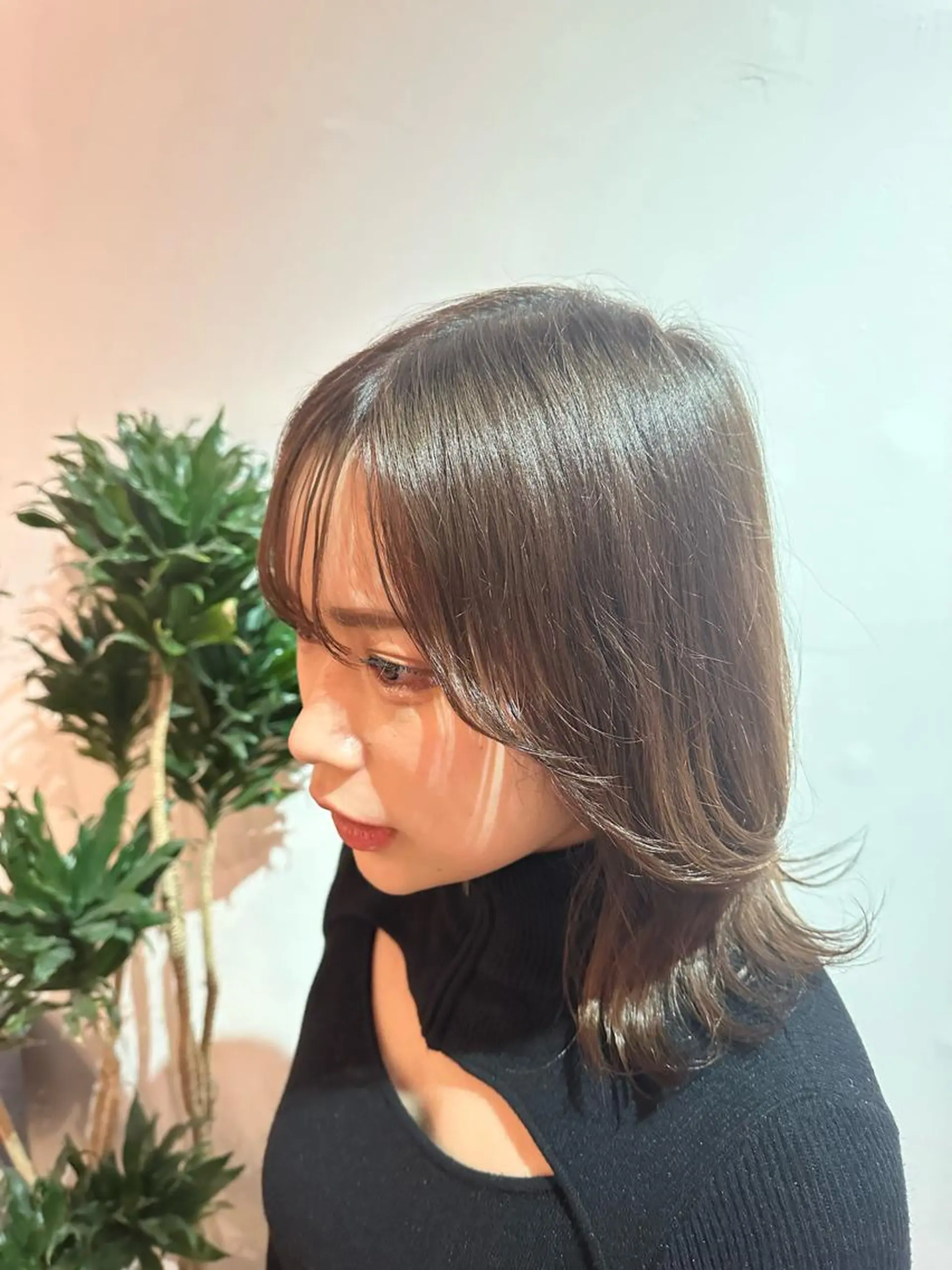 ミディアム トリートメント きたむら ひかりのヘアスタイル