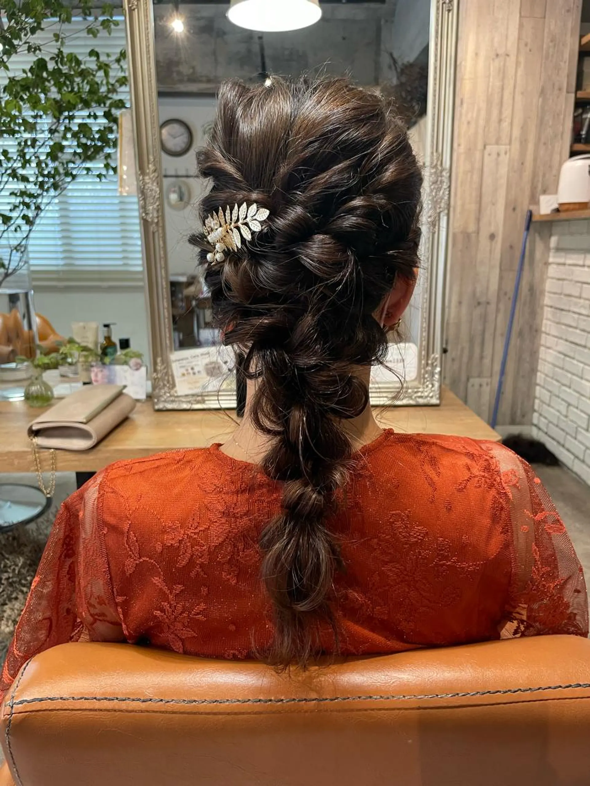 ヘアアレンジ ヘアセット HARE 川崎晴佳のヘアスタイル