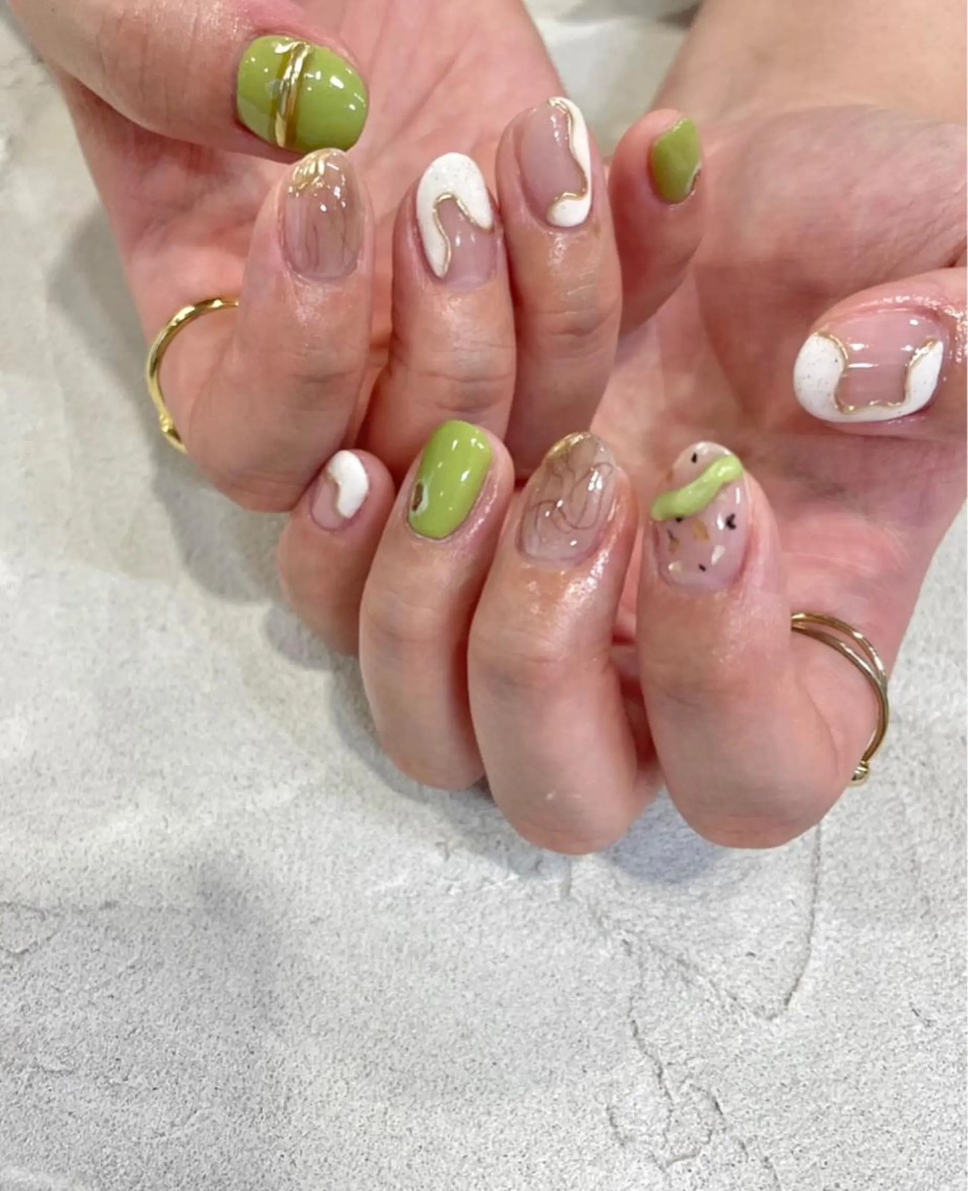 ネイル Me d'eau所属・Me d'eau Rinaのネイルデザイン