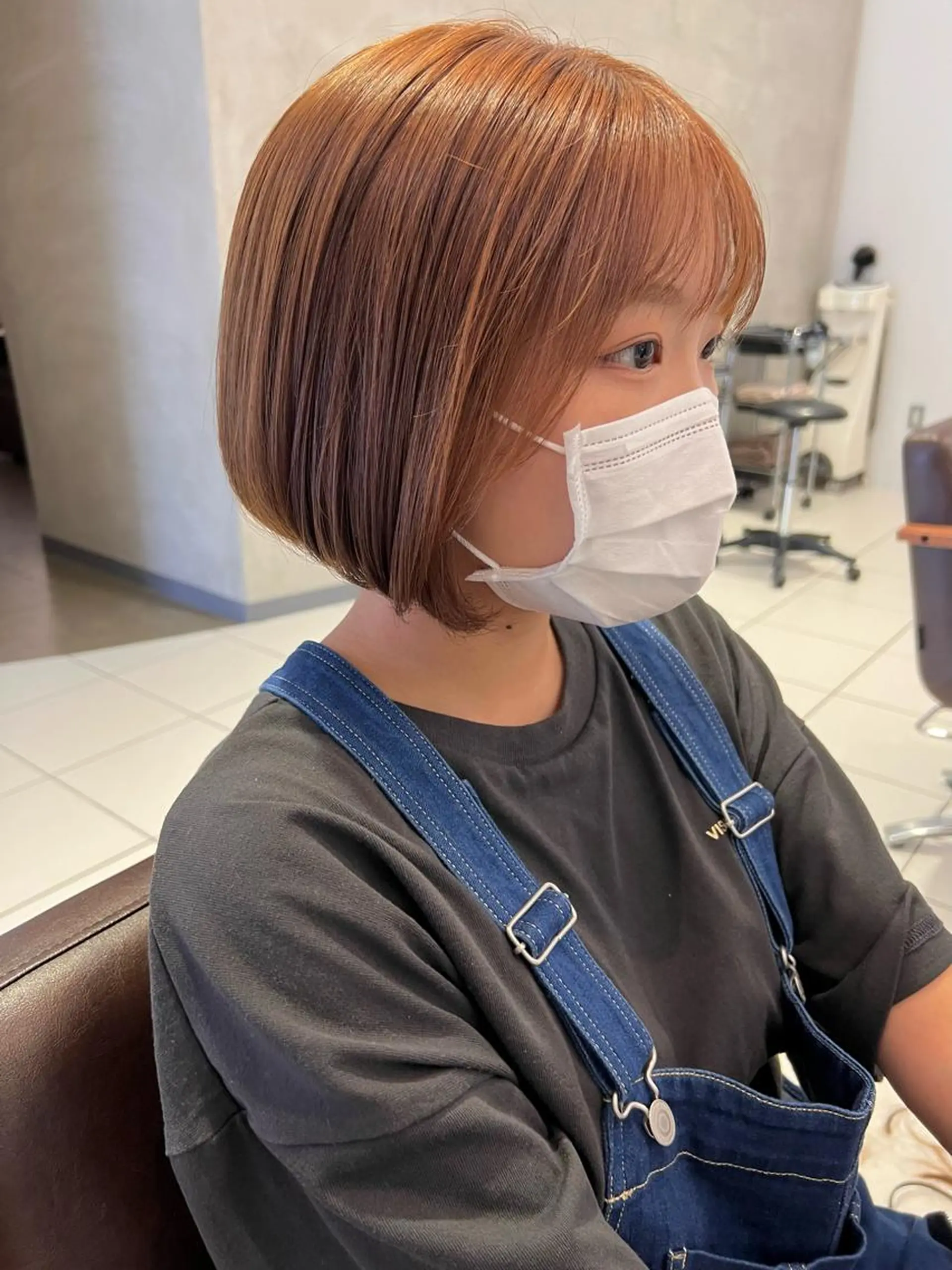 ショート カラー ボブ ハルキ/ 髪質改善のヘアスタイル