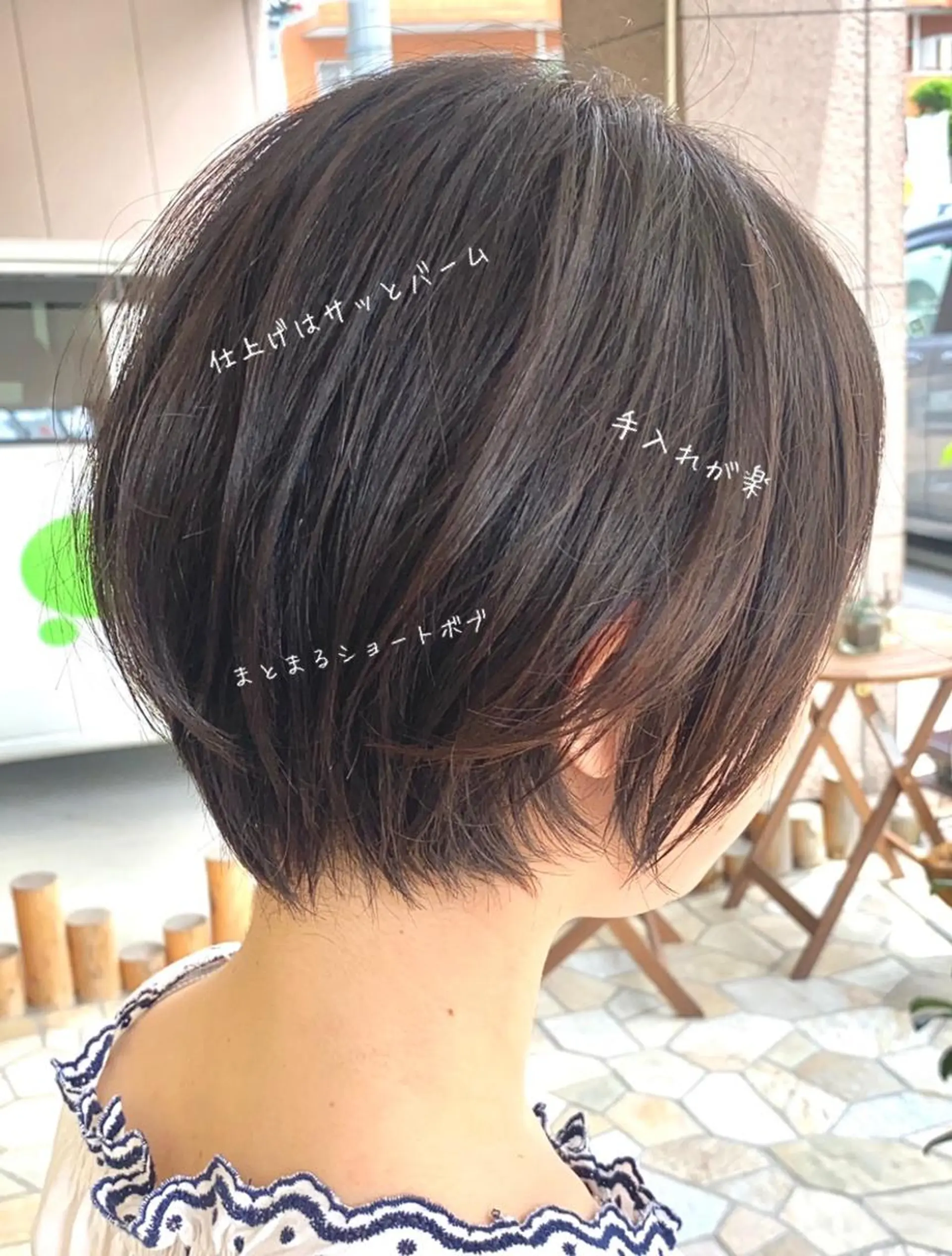 ショート カット パーマ ✨圧倒的満足度◎ 小顔美人ショート✨佃のヘアスタイル