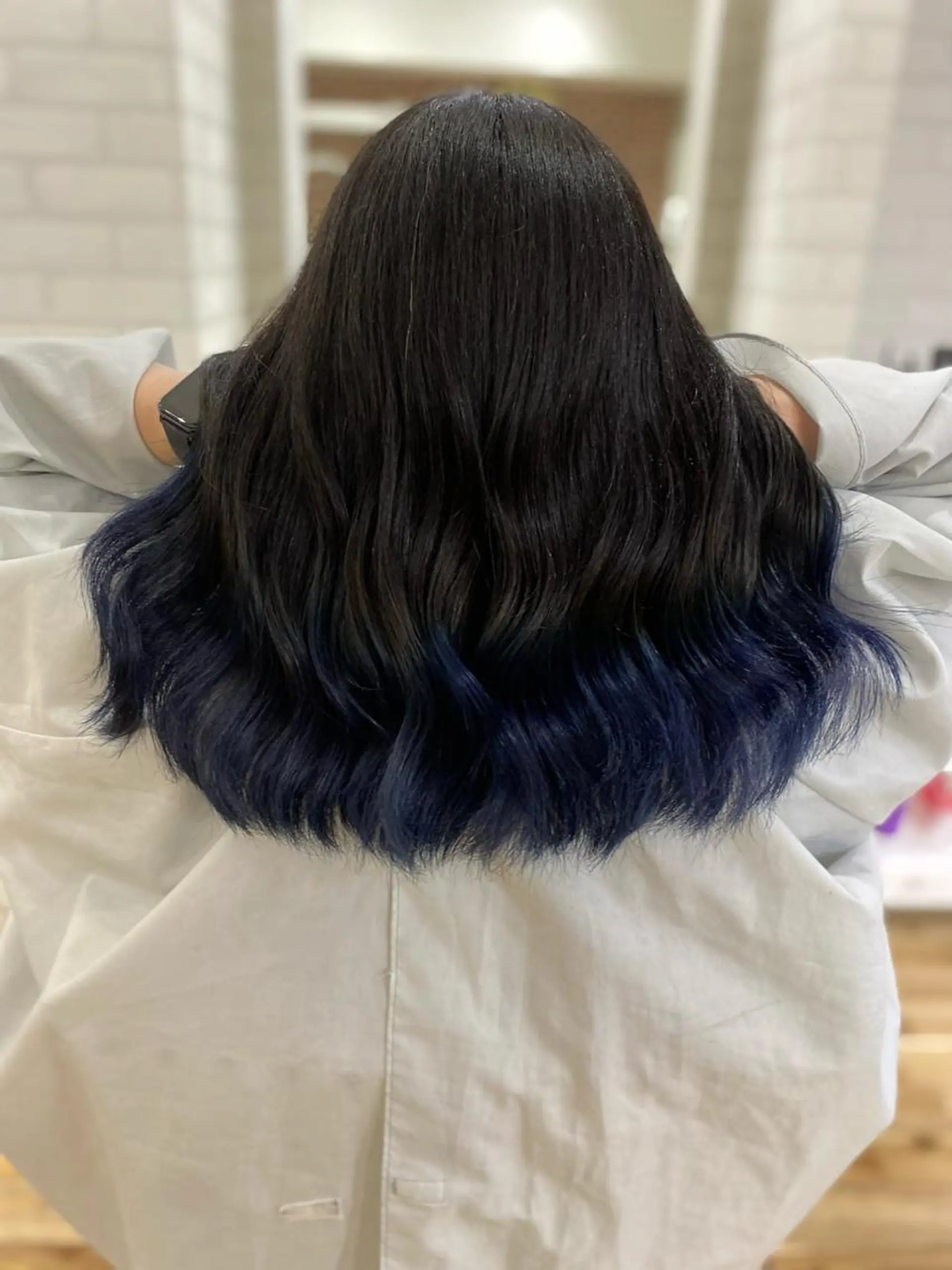 ミディアム カラー ヘアアレンジ 久米 治仁のヘアスタイル