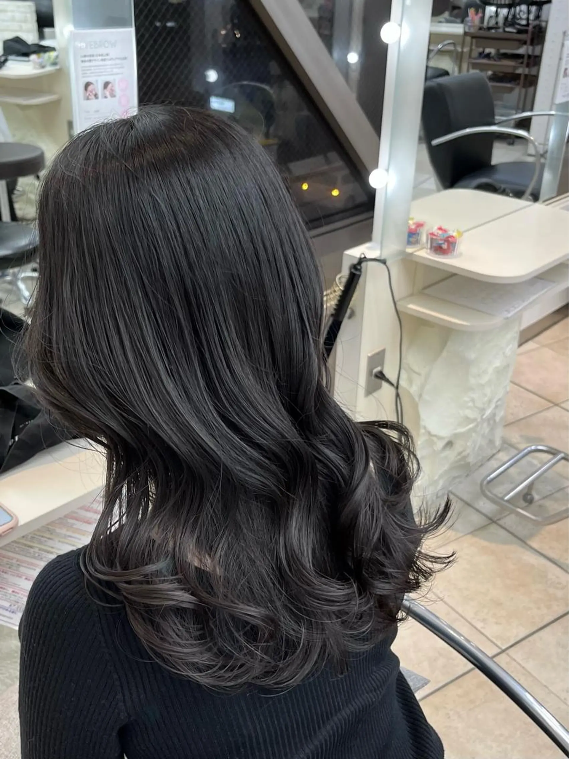 セミロング 韓国レイヤー×モテ髪 /MITSUKI🤍のヘアスタイル