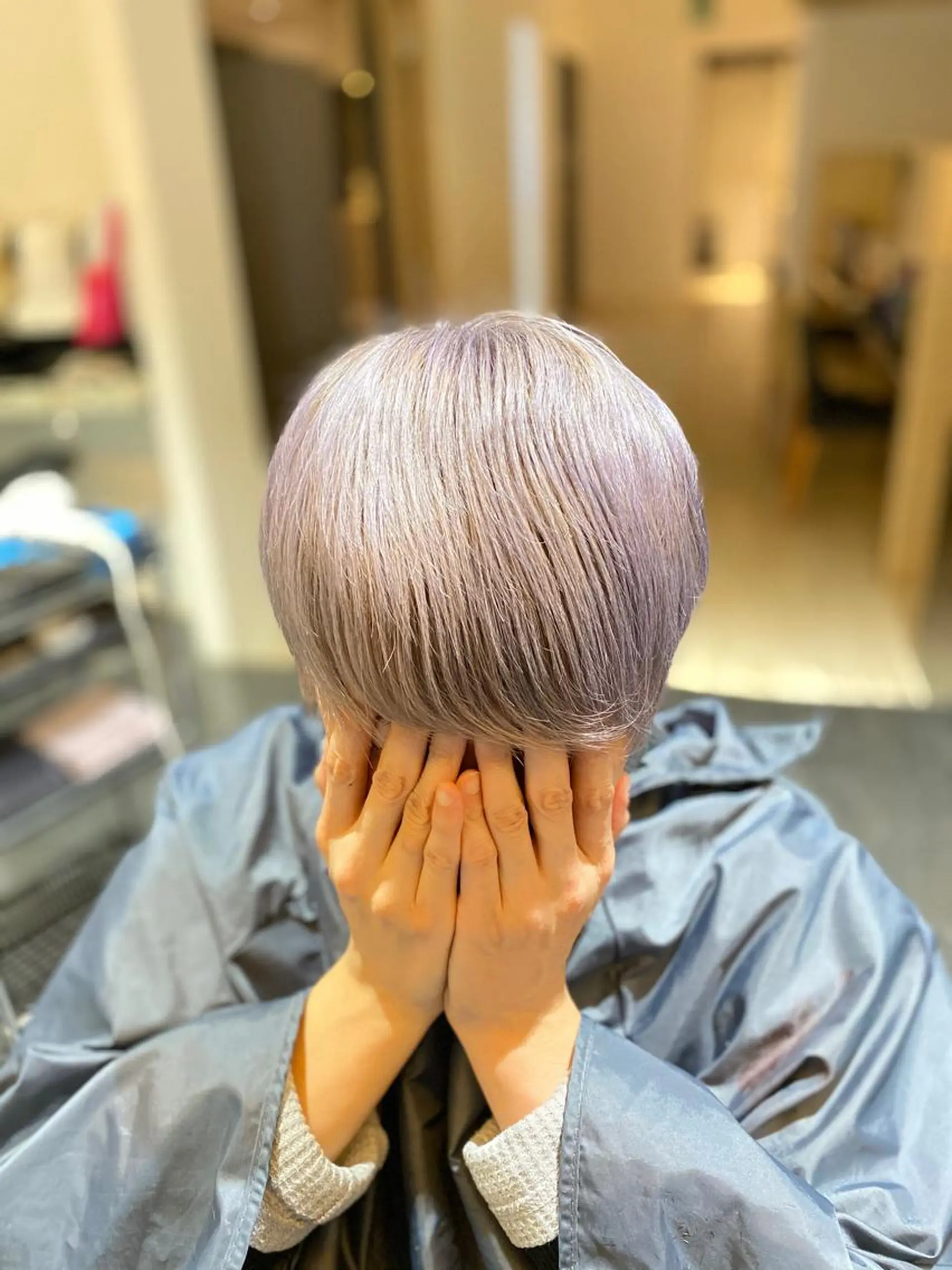 ショート 縮毛矯正 reto所属・宮地 崇文のヘアスタイル