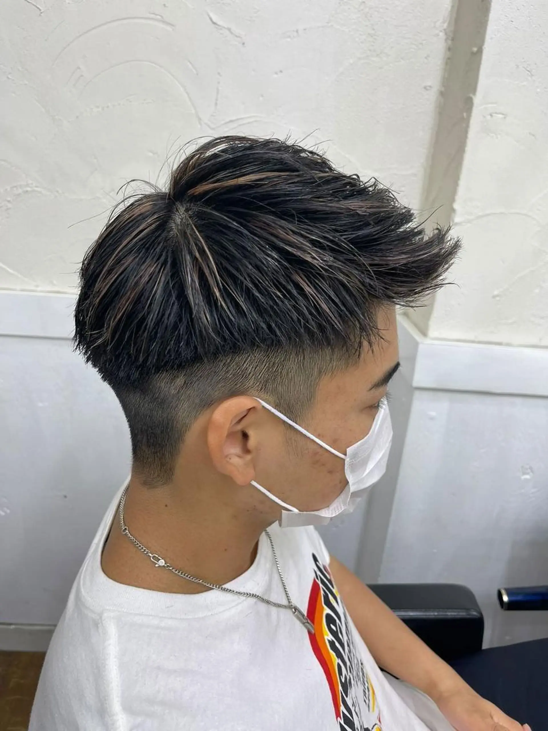 ショート カラー メッシュ アンククロス池袋店所属・アンククロス kyokaのヘアスタイル