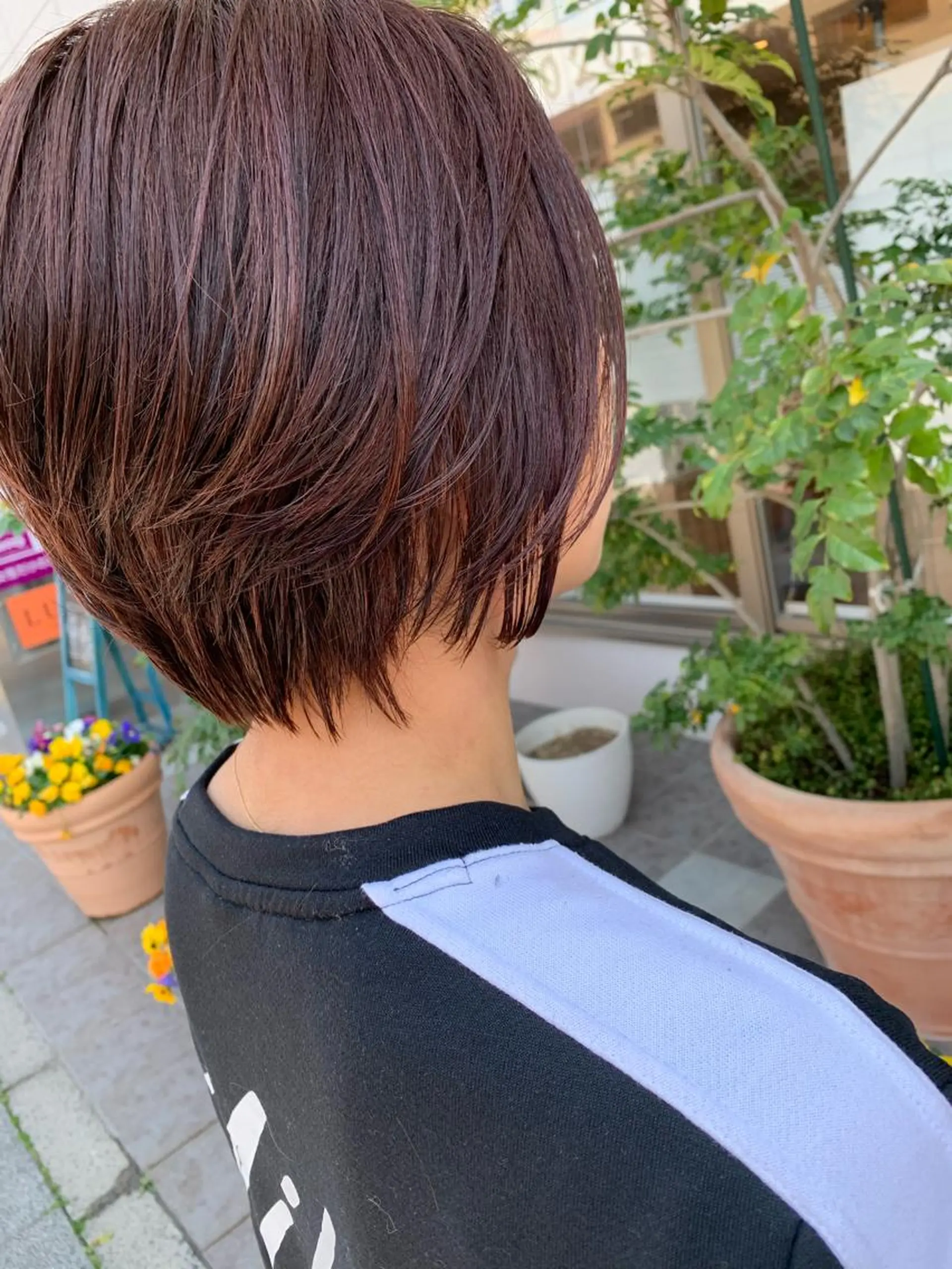 ショート カラー 髪質改善美容室Lust所属・美容室Lust💚 嶋崎　鷹のヘアスタイル