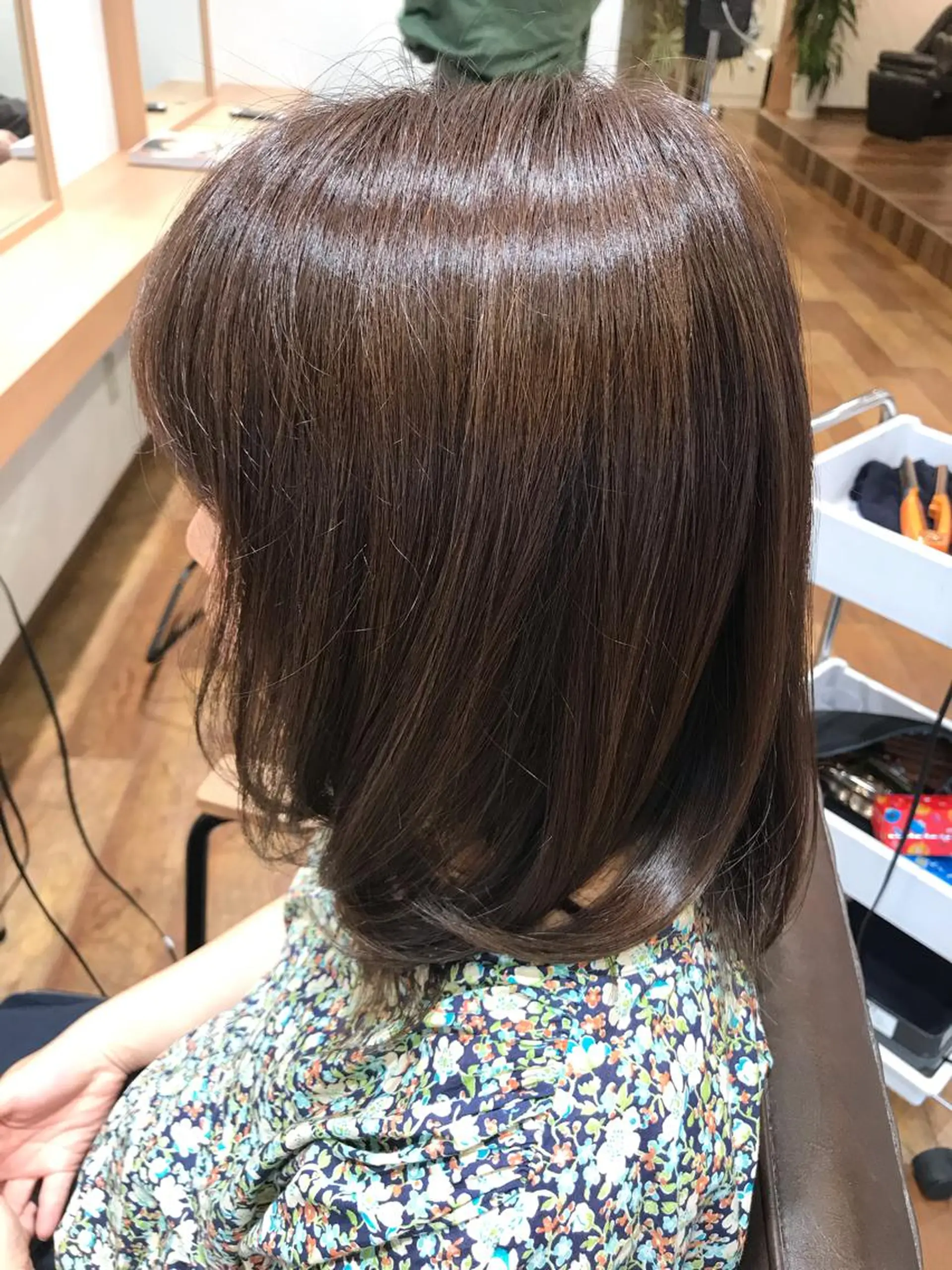 セミロング GRANLUSSO 〜グランルッソ駅前店所属・木口 嘉美のヘアスタイル