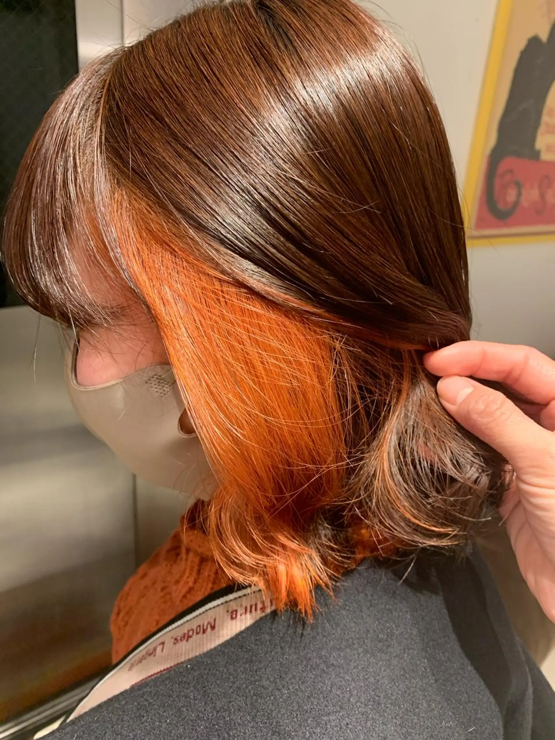 ミディアム カラー 髪質改善/縮毛/新宿 🫧SUZUKA🫧のヘアスタイル