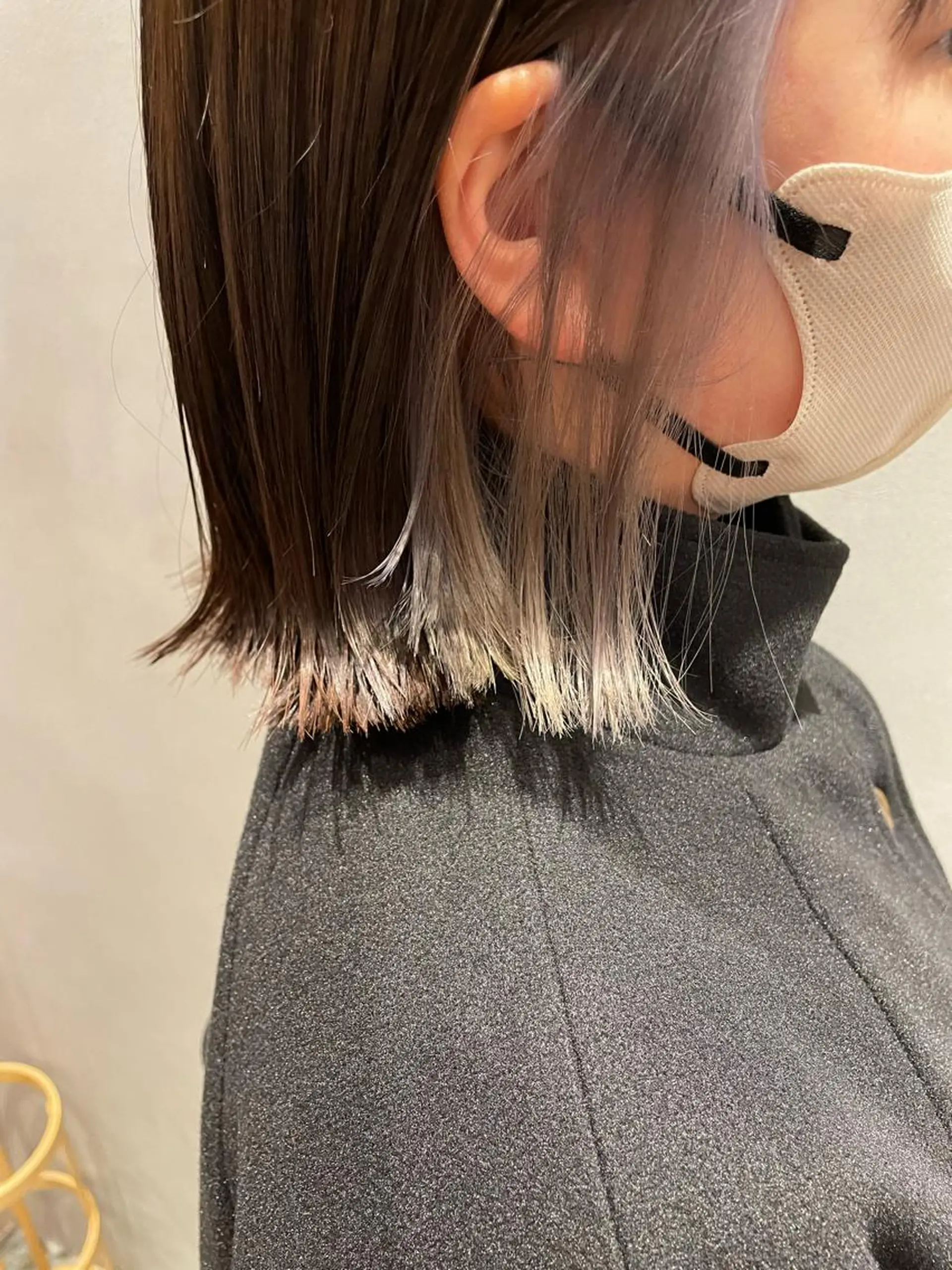 ショート カラー 森 遥菜のヘアスタイル