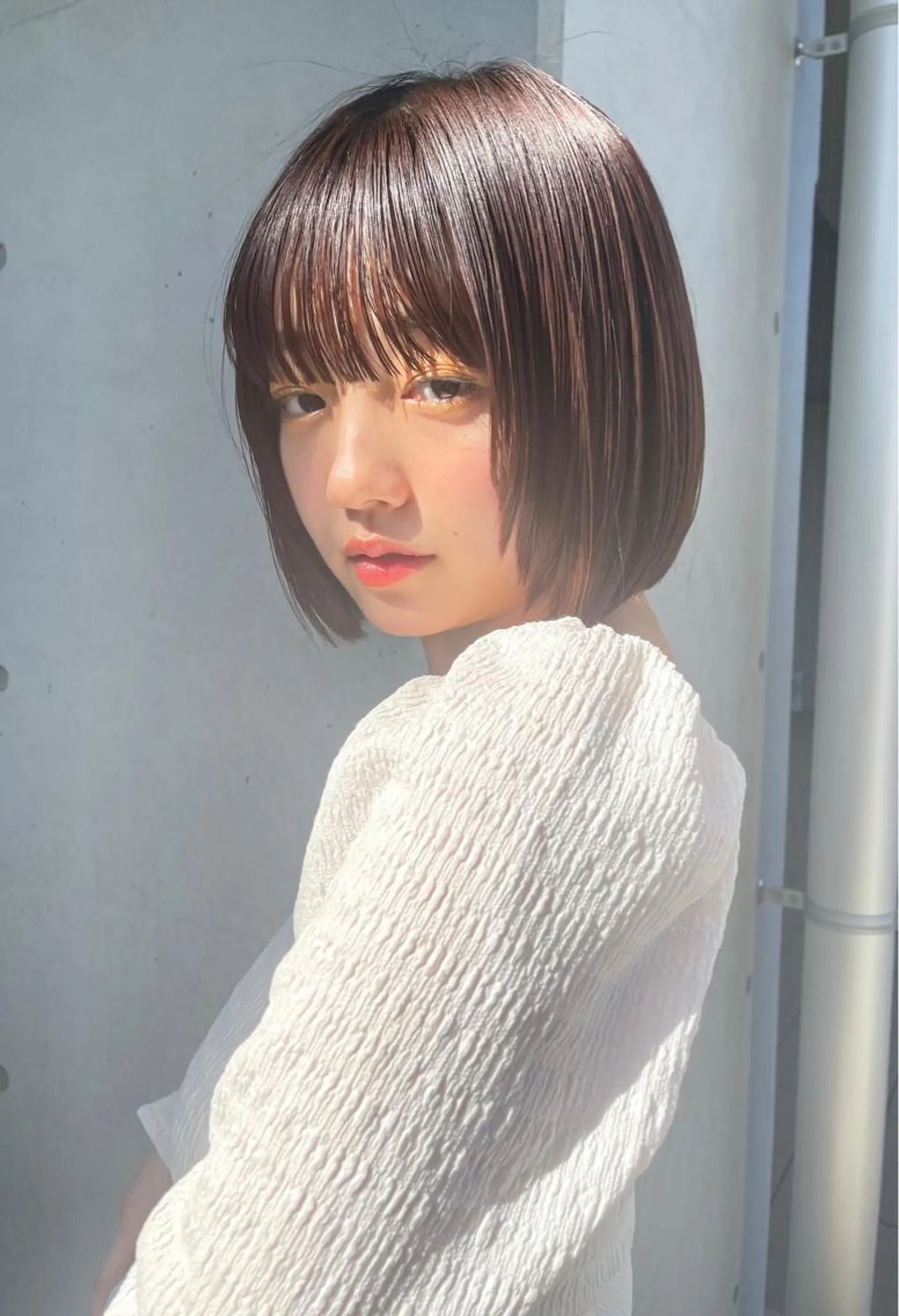 ショート カット StellA所属・アートディレクター ワダヒサノリのヘアスタイル