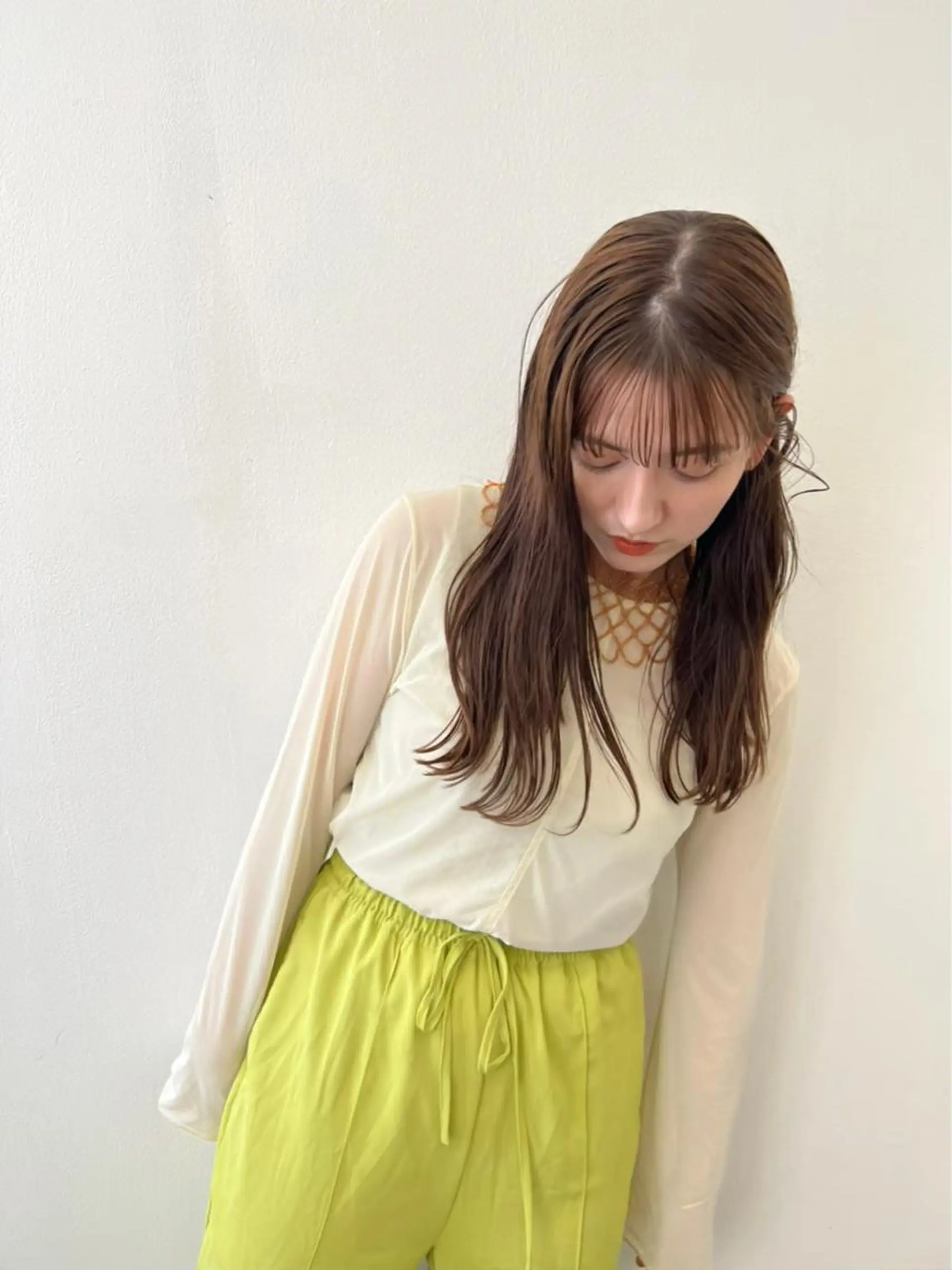 ロング カラー sakura🌸 レイヤー/韓国ヘアのヘアスタイル