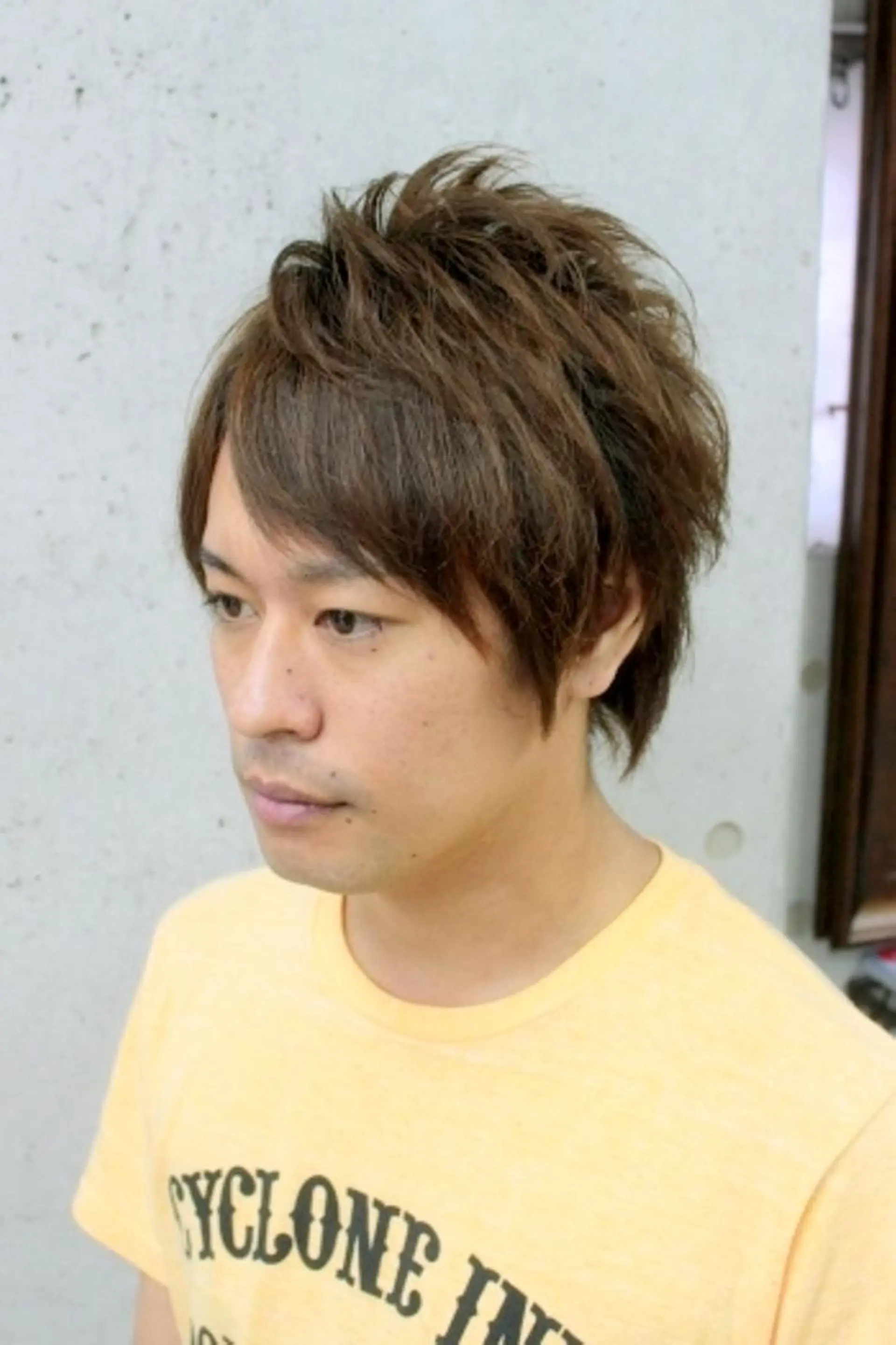 ショート カラー パーマ メンズ 村上 貴徳のヘアスタイル