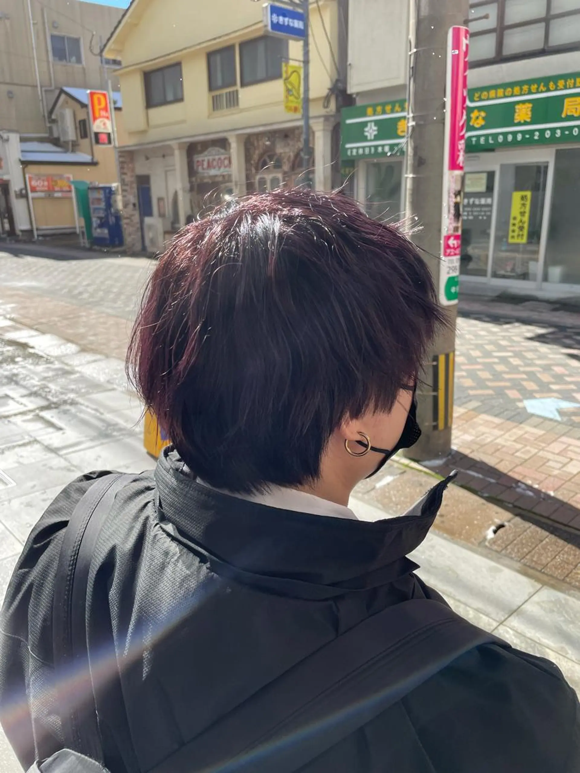 ショート パープルカラー ヘアカラー ANGELICA💎 ショウゴのヘアスタイル