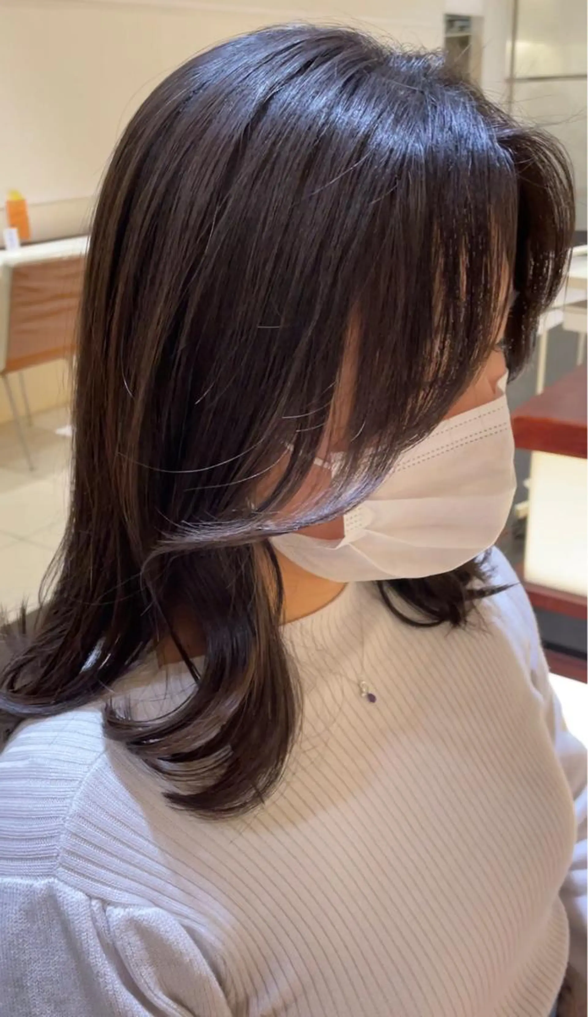 ミディアム マツエク・マツパ ミディアムパーマ 一重×まつ毛パーマ BiBi    武田 あやのヘアスタイル