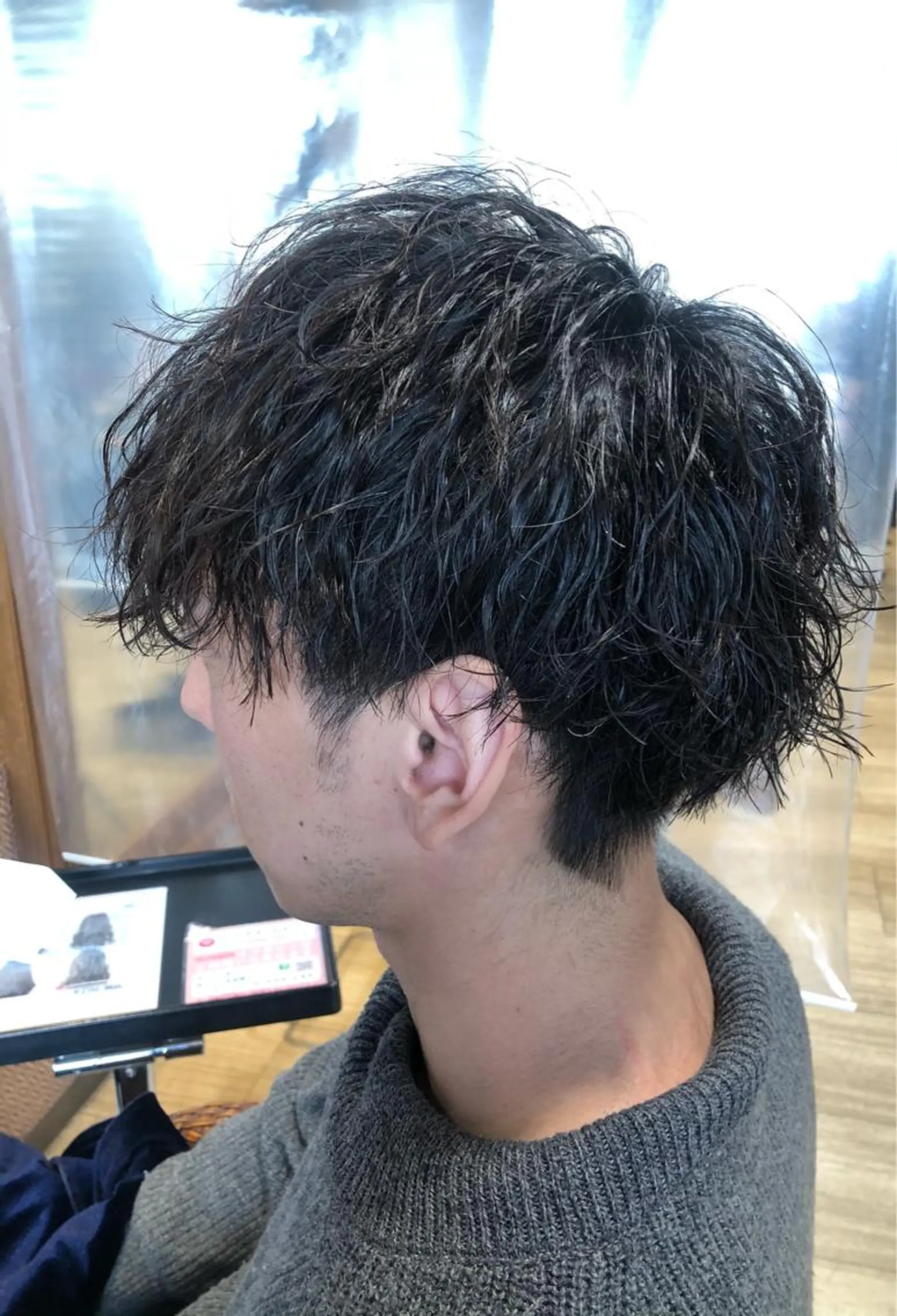 ショート パーマ メンズ パーマ/ハイトーン スパイキー/神田正紀のヘアスタイル