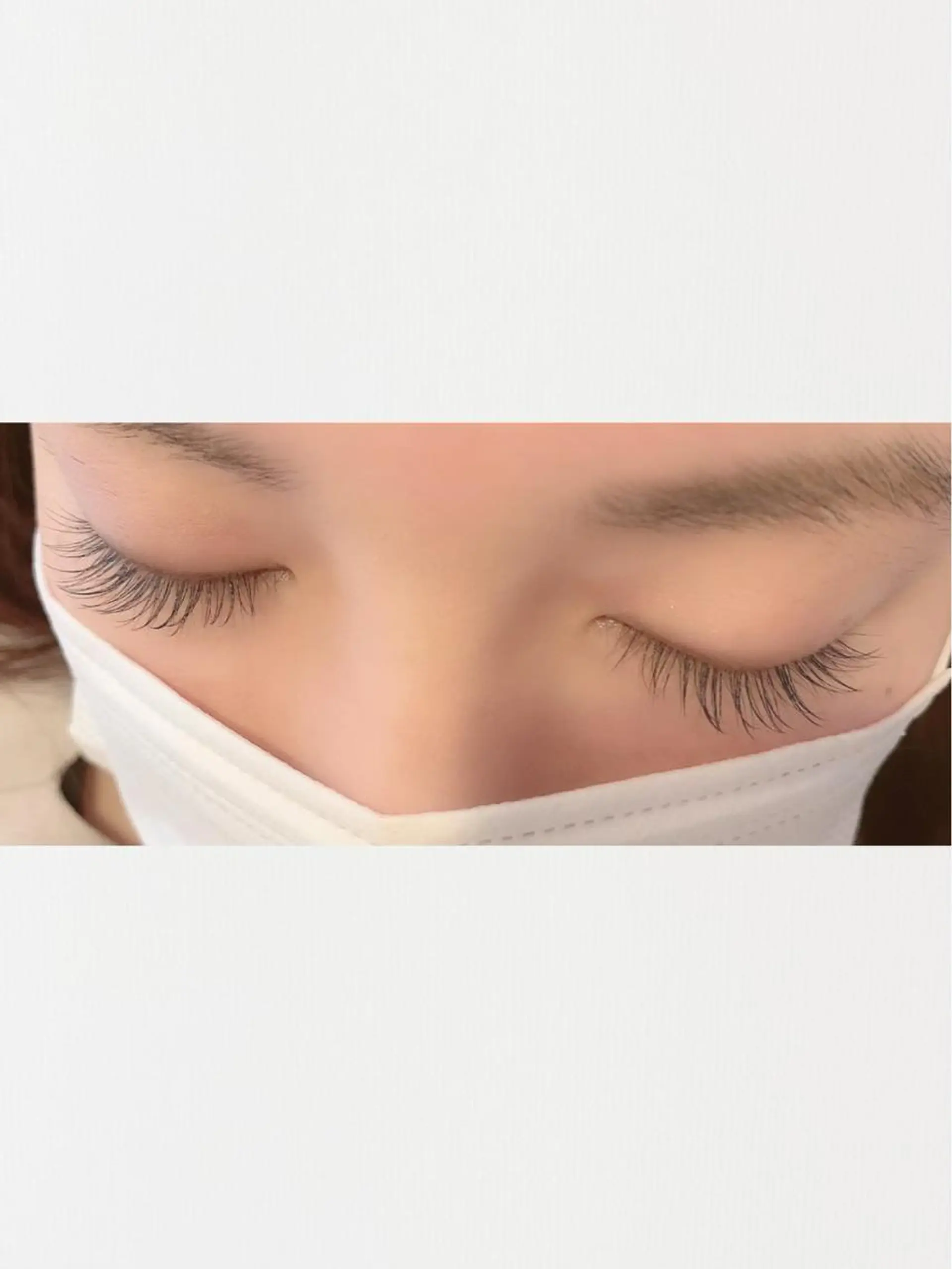 マツエク・マツパ Cカール キュート フラットラッシュ Eyelash Salon Meili所属・Sayo Naraharaのマツエク・マツパデザイン