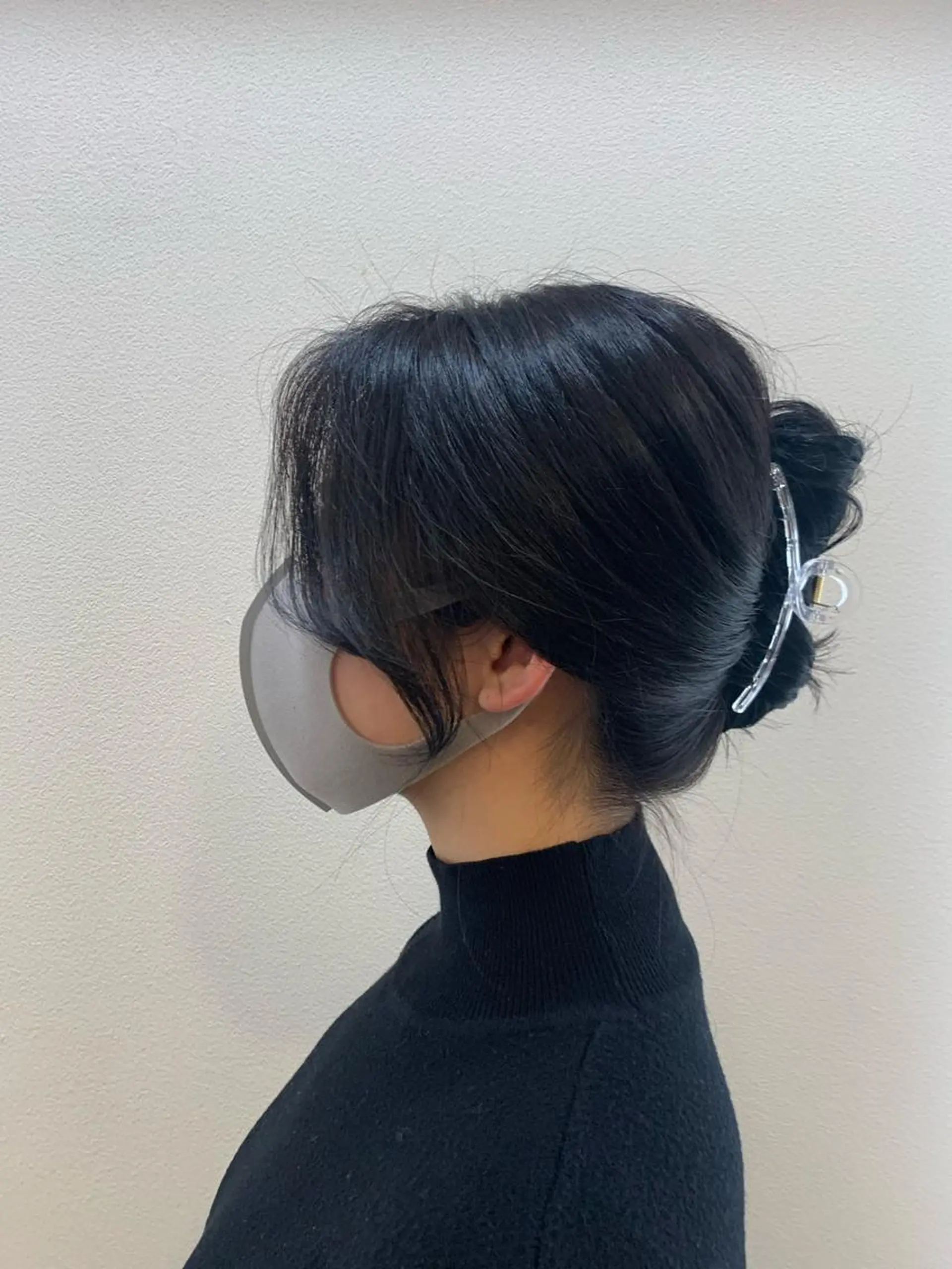 ロング カラー エギョモリ 顔周りカット 韓国🇰🇷髪質改善 Chisaki치사키のヘアスタイル