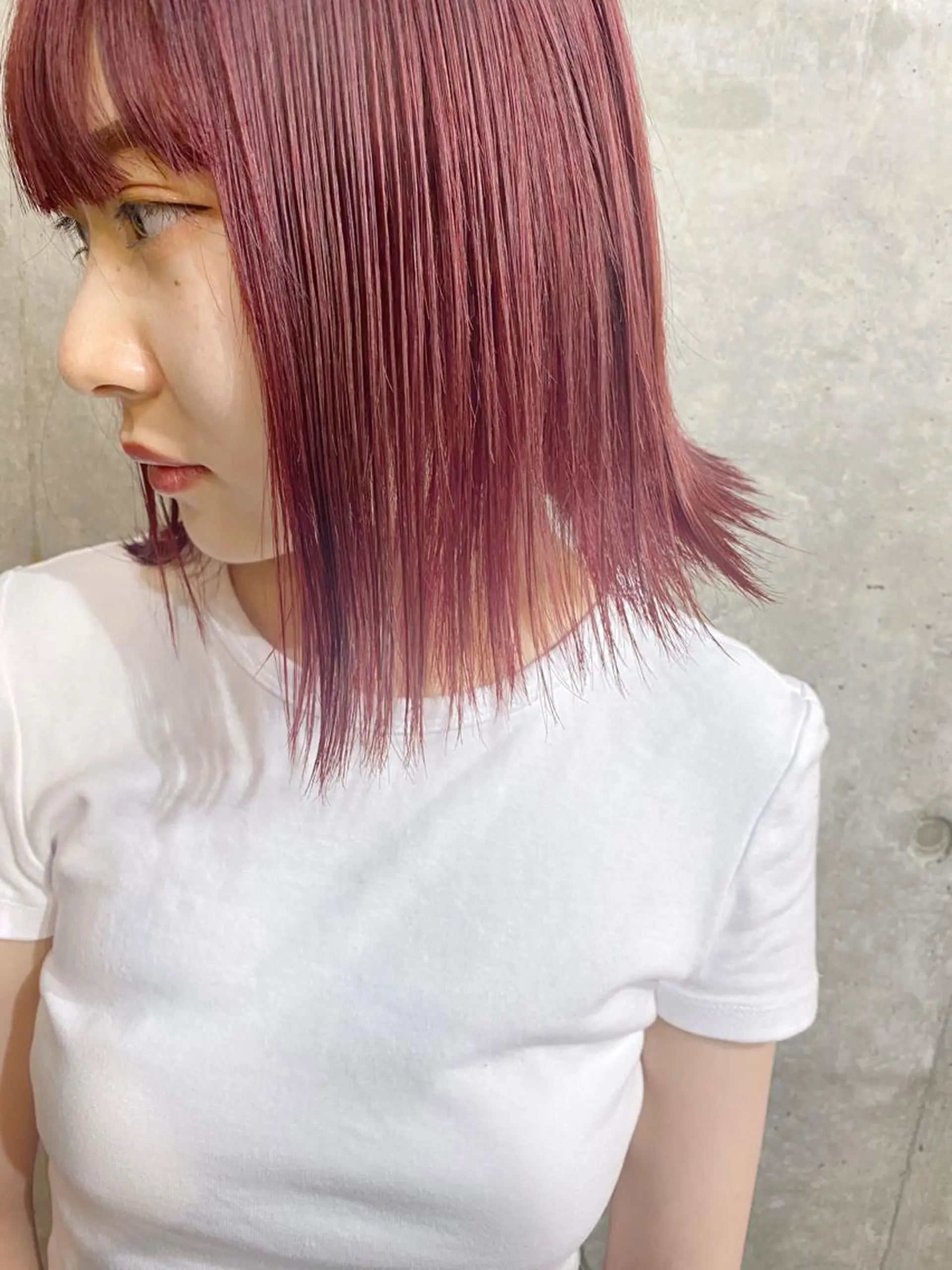 ミディアム カラー ヘアアレンジ ハイライトカラー イルミナカラー インナーカラー ハイライト レイヤーカット カット ヘアカラー トリートメント ヘアセット ✨ハイクオリティ✨ 山本香也のヘアスタイル