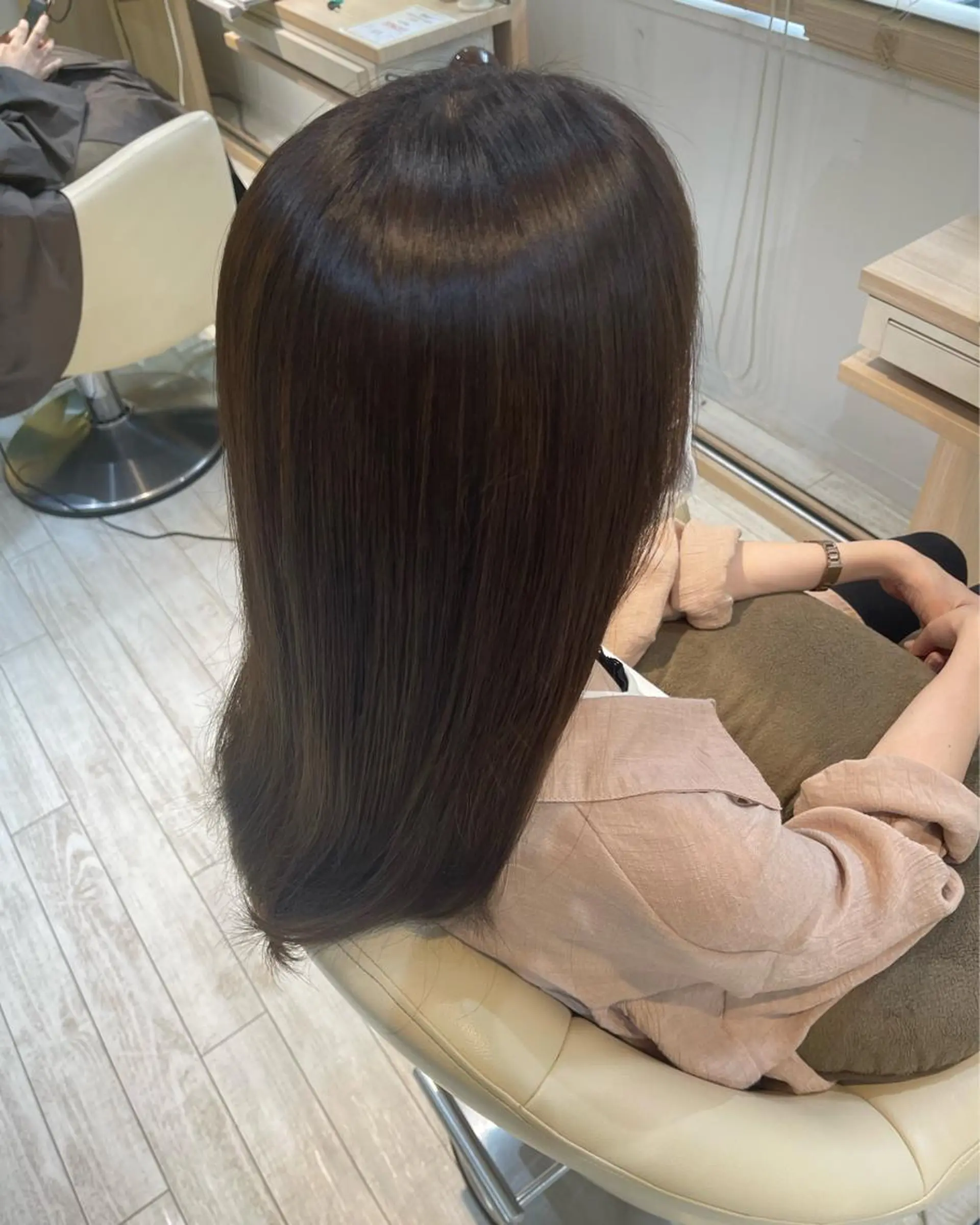 ロング カラー トリートメント メンズパーマモデル 無料/今間 海音のヘアスタイル