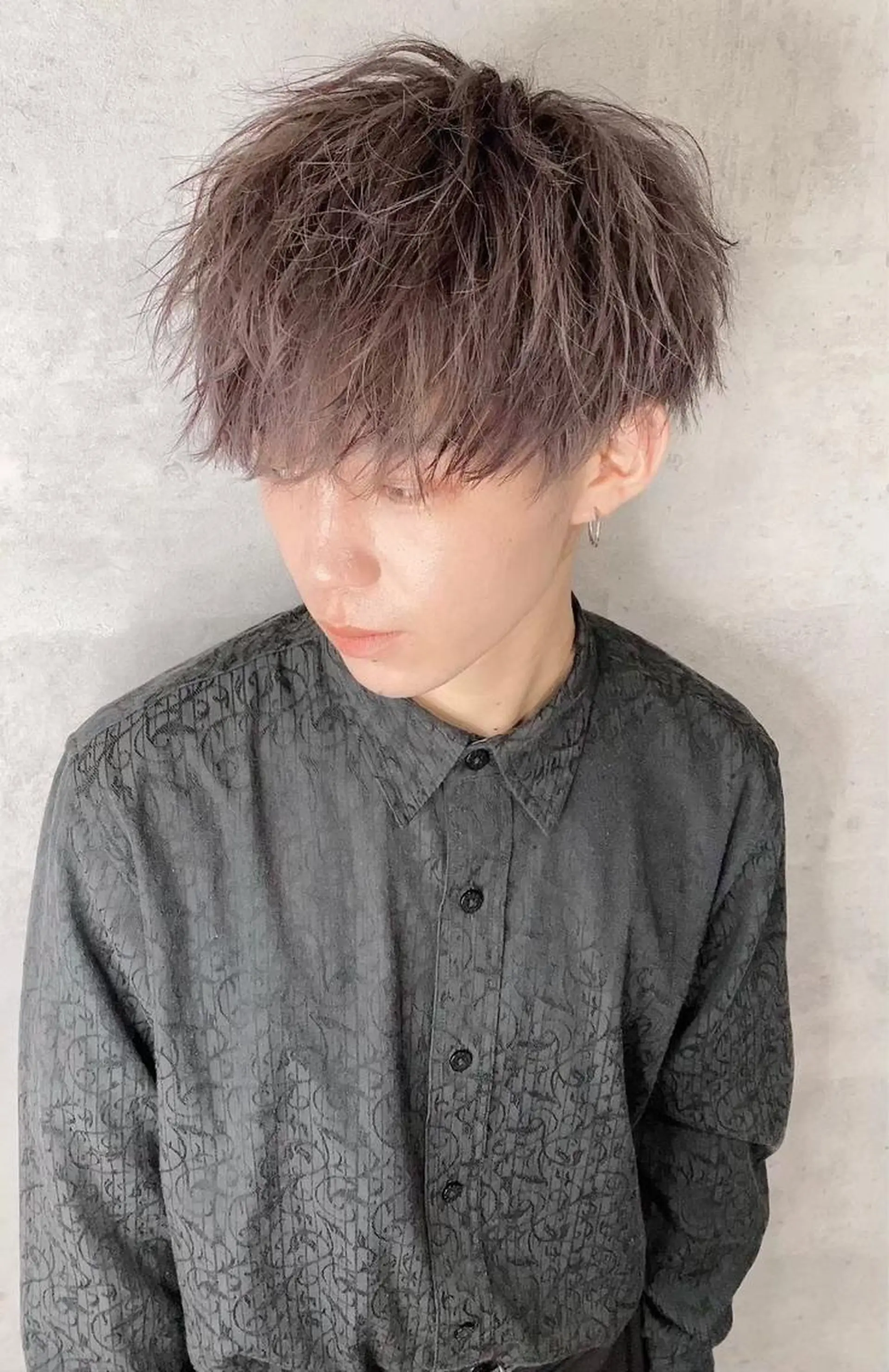 メンズ カット ヘアカラー _WHITE 静岡店のヘアスタイル