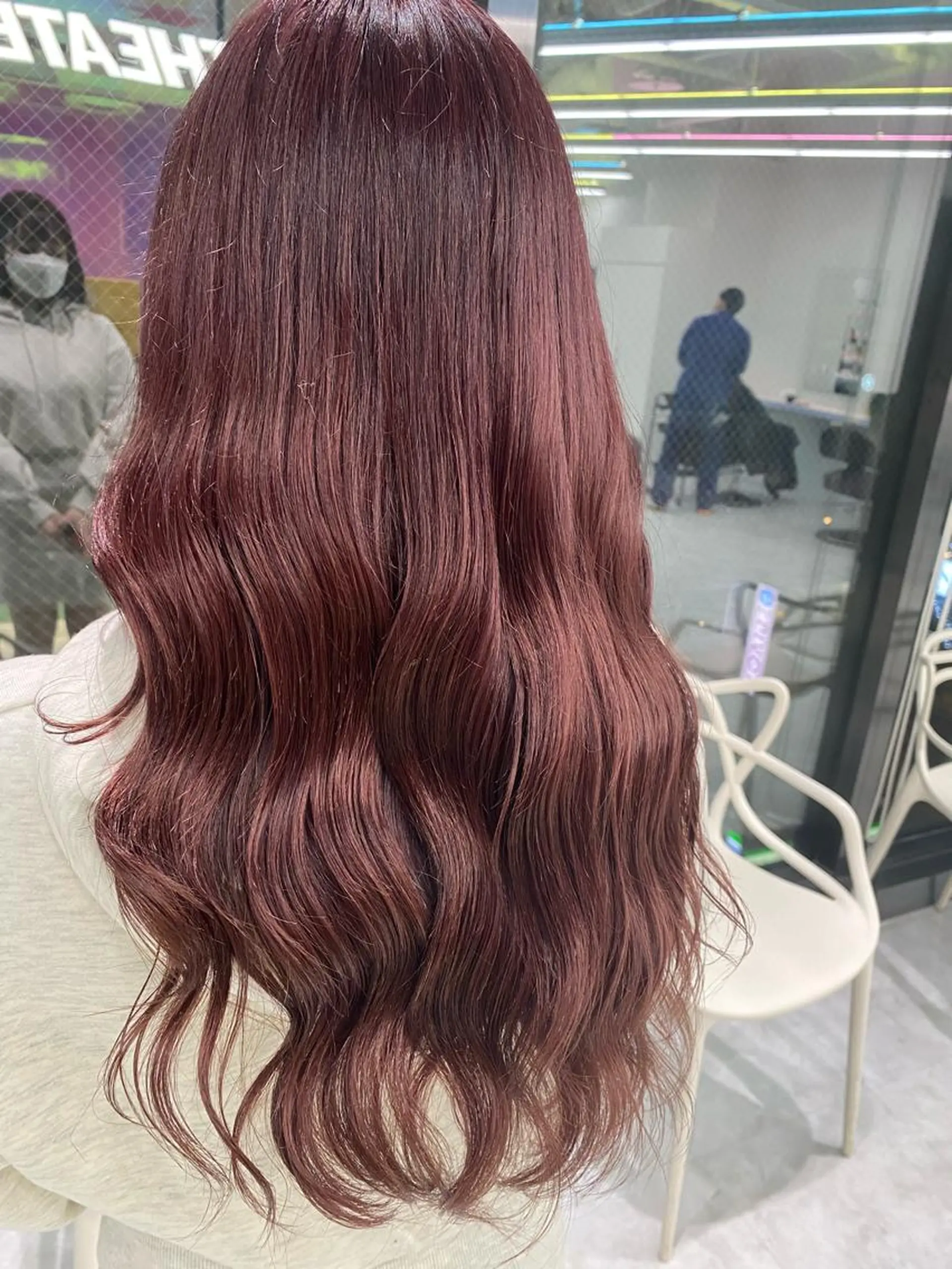 ロング カラー ヘアアレンジ ヘアカラー トリートメント ブリーチなしの達人 🇰🇷KAITOのヘアスタイル