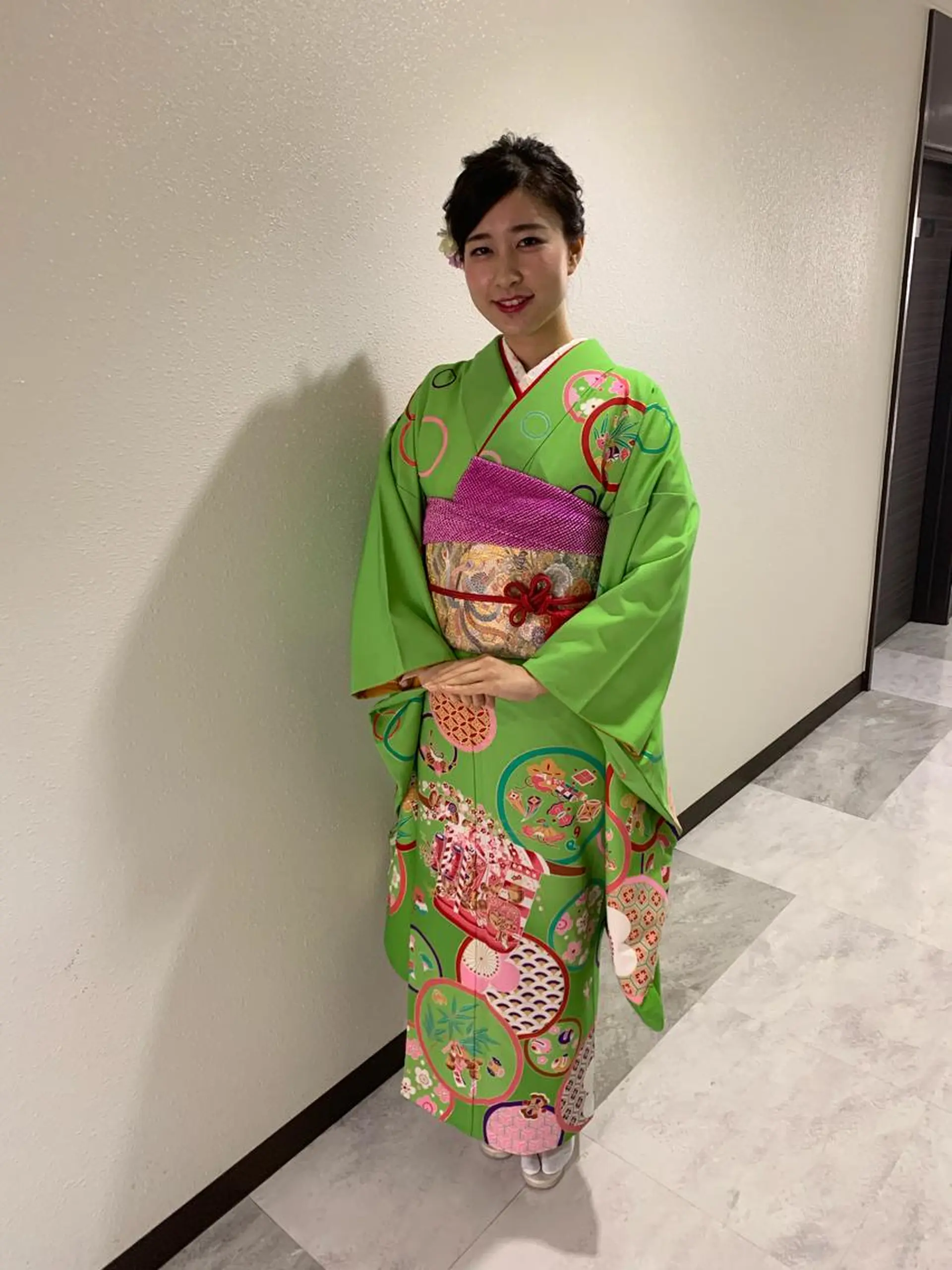 セミロング 着付け Delight ヘアメイク着付けのヘアスタイル