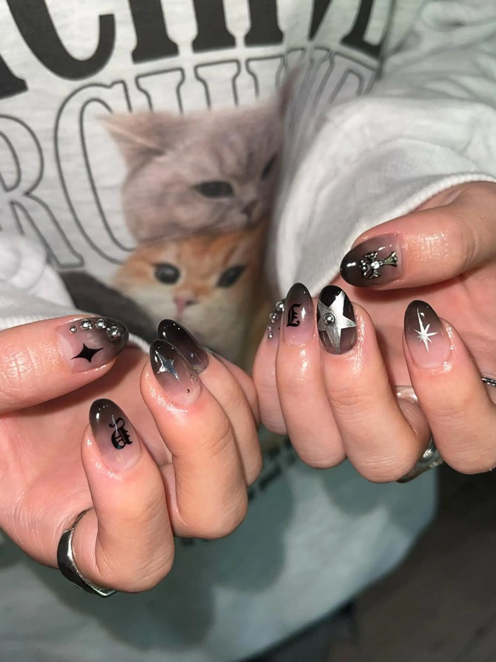 ネイル 8113 海外/y2k/韓国のネイルデザイン