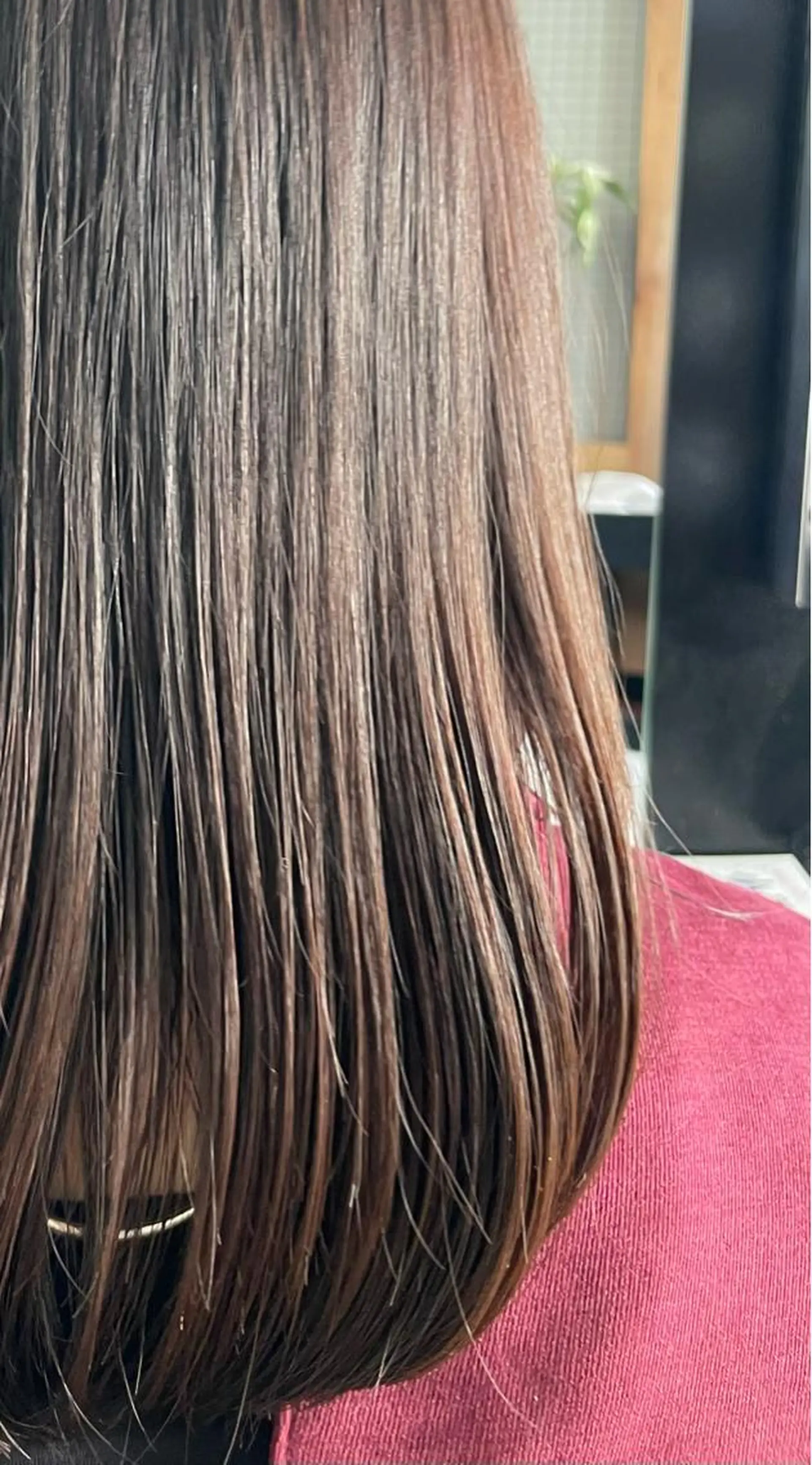 セミロング カラー ベージュカラー 透明感カラー ヘアカラー トリートメント ブリーチなし透明感 タケザワミキのヘアスタイル