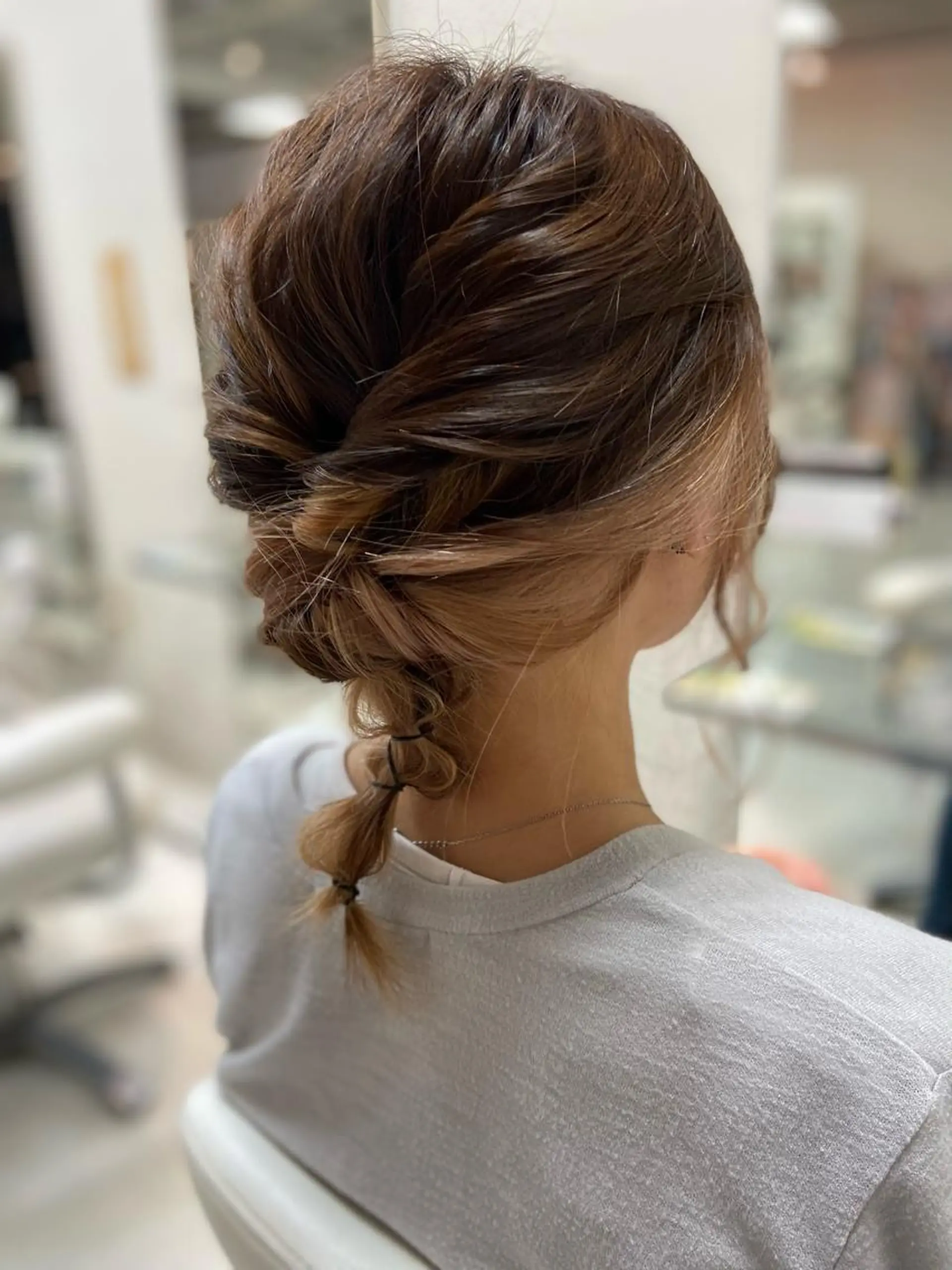 ヘアアレンジ 菊地 美憂のヘアスタイル