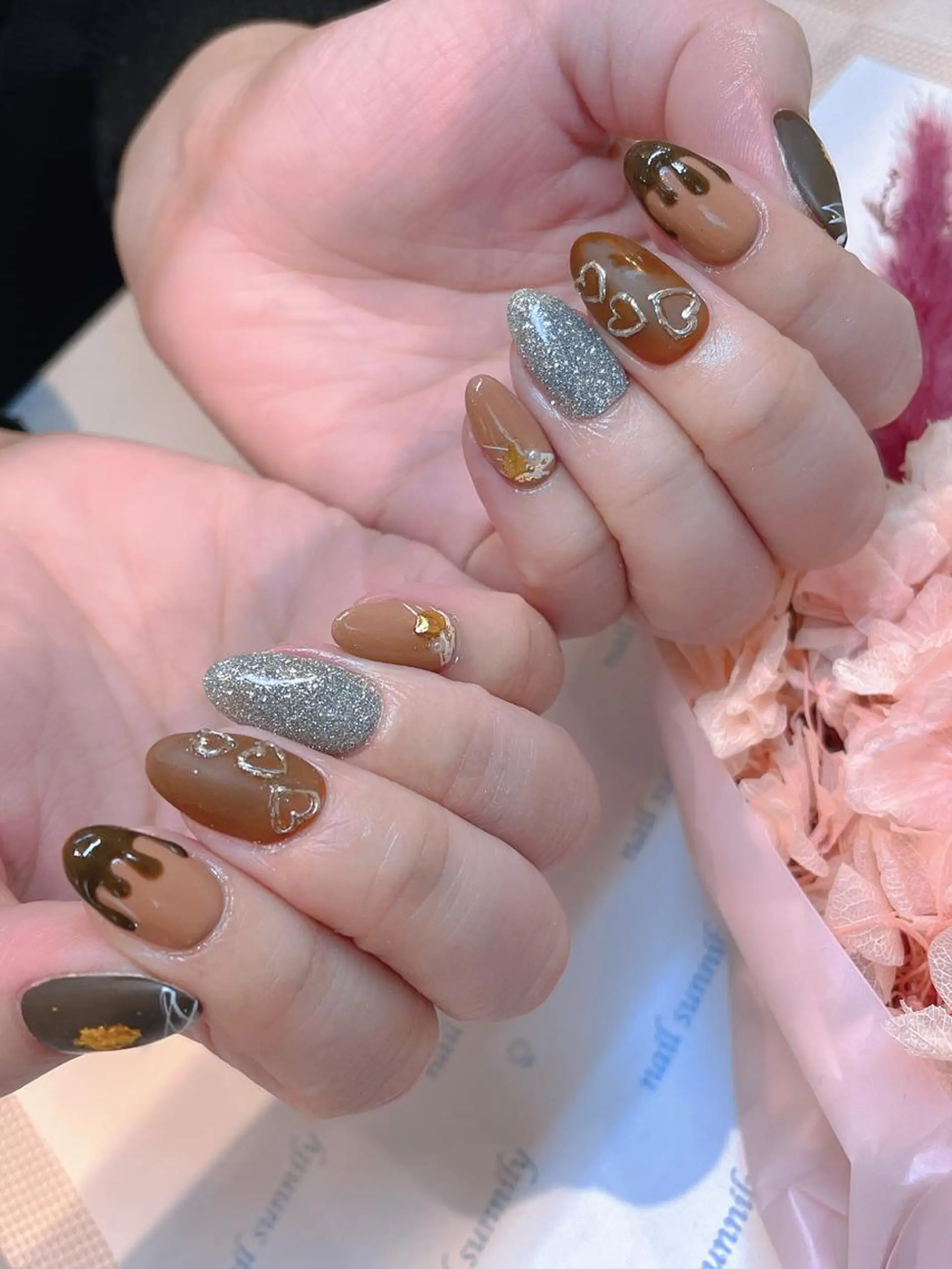 ネイル 長さだし専門店 M2 rikaのネイルデザイン