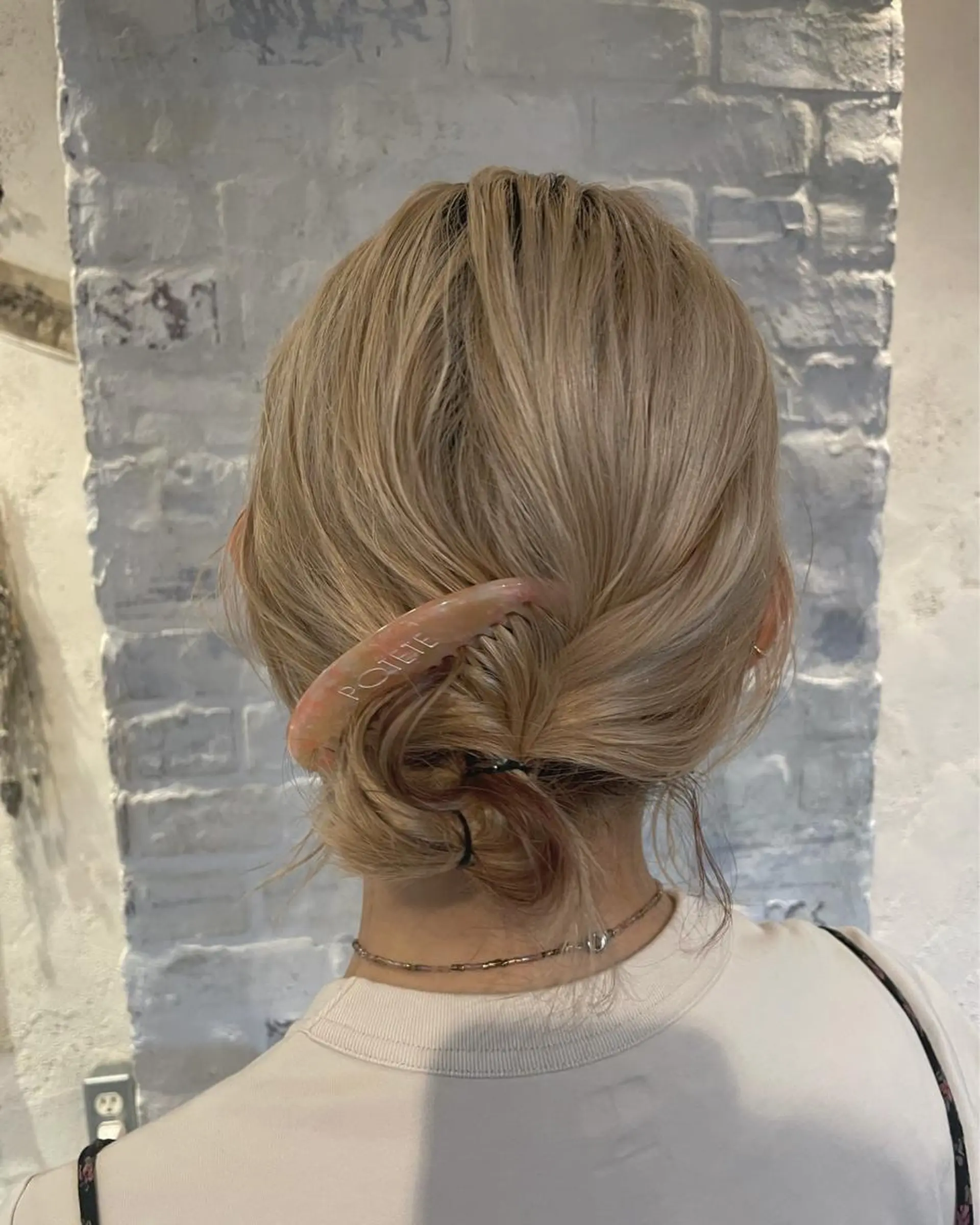 ヘアアレンジ 泊 紗羅のヘアスタイル