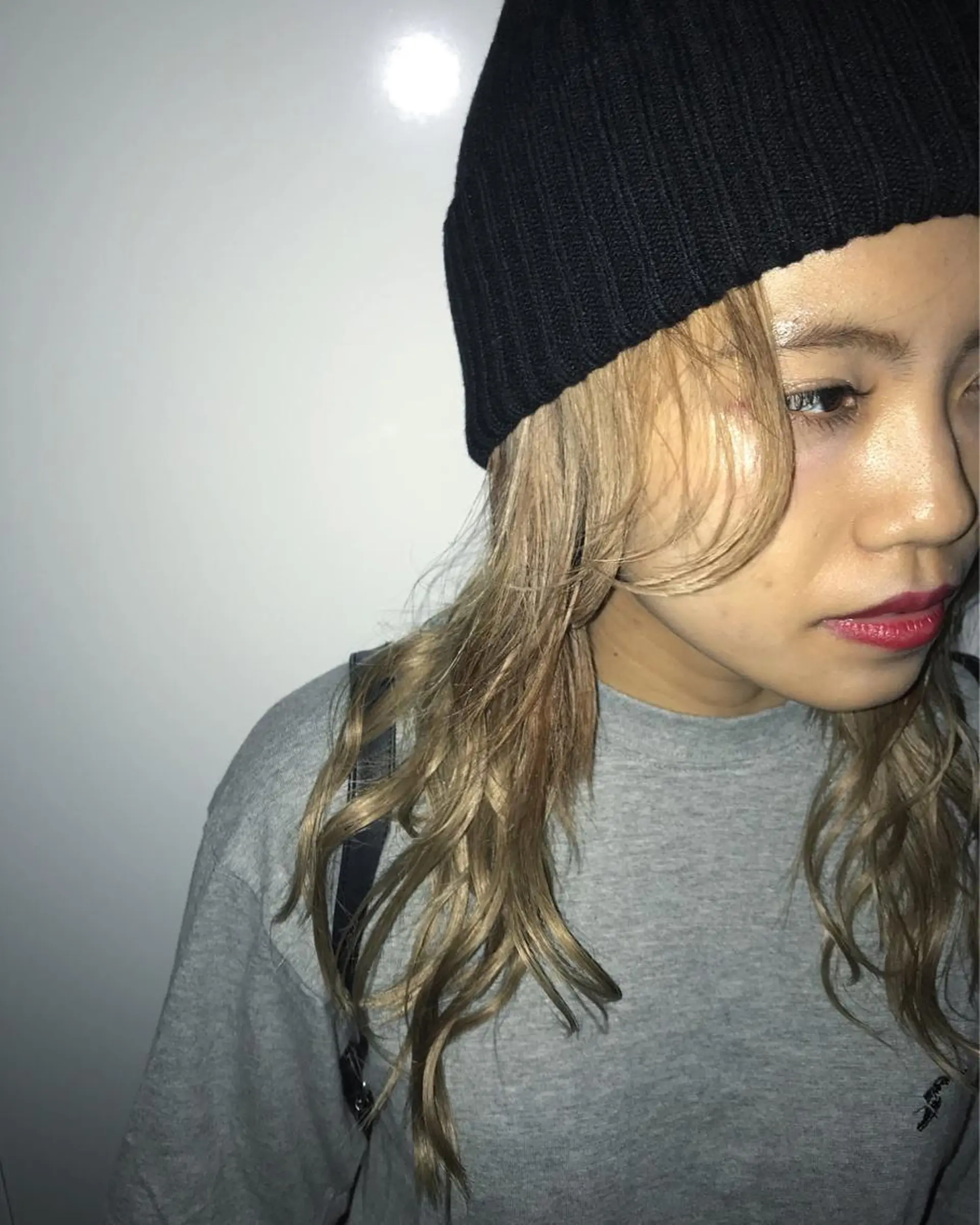 カット エクステ レイヤーウルフ エクステ磯部のヘアスタイル