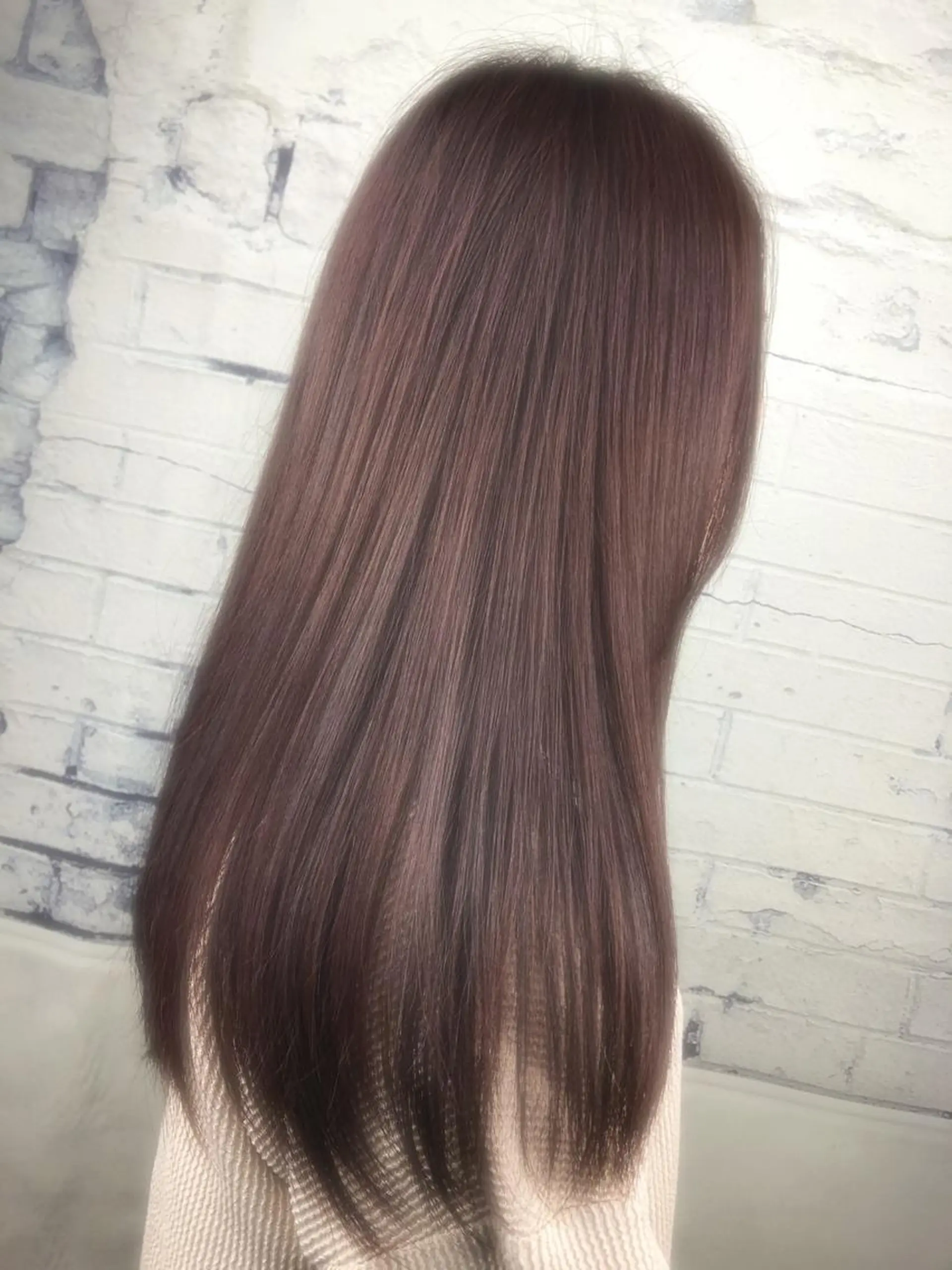 ロング カット 縮毛矯正 トリートメント ✨Less髪質改善✨ シバタのヘアスタイル