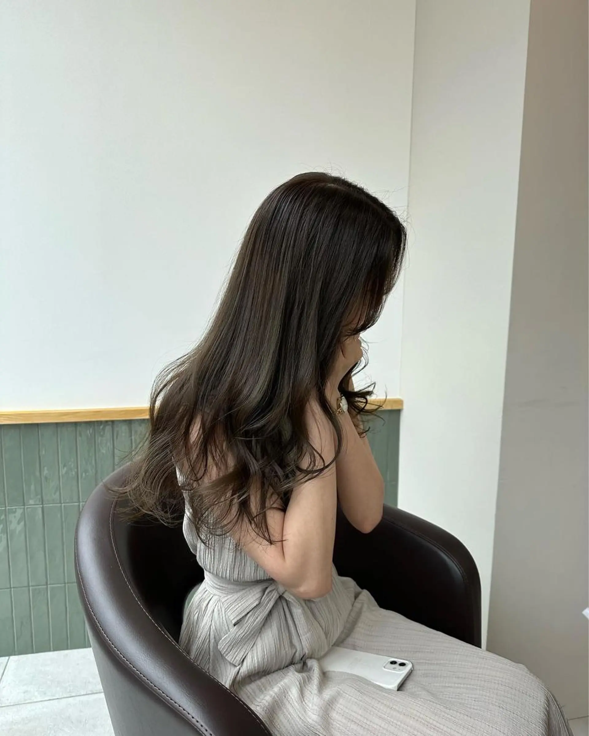 ロング カラー キッズ カット ヘアカラー トリートメント オトナヘア🌸 harukaのヘアスタイル