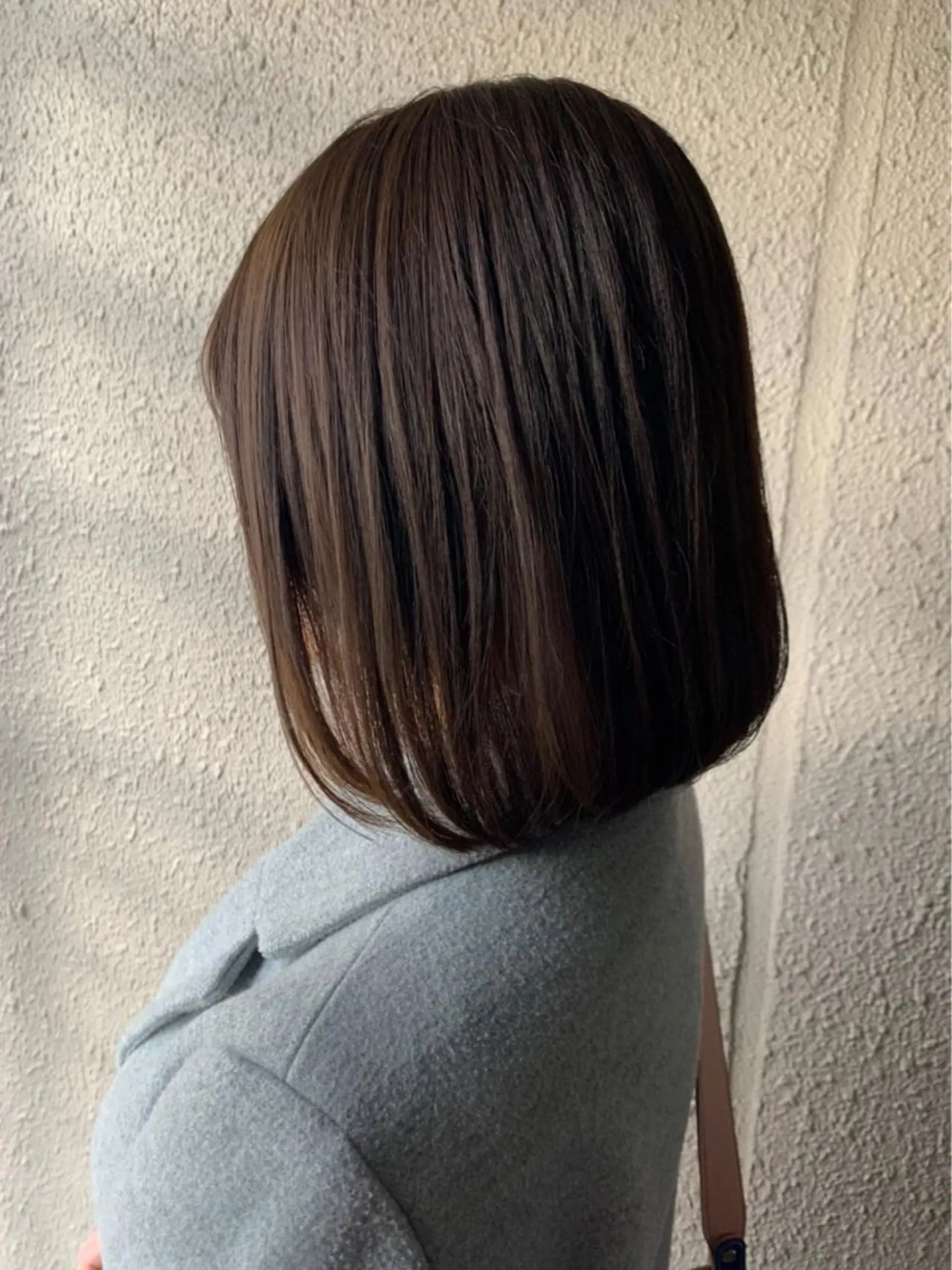 ミディアム カラー 伸ばしかけ chouette シュエットのヘアスタイル