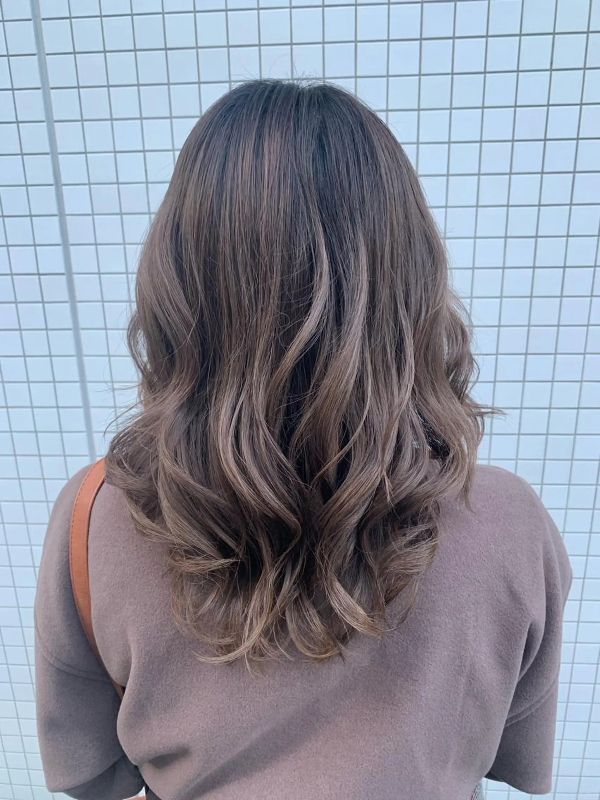 セミロング ヘアアレンジ beautism clock所属・韓国風🇰🇷うる艶 レイヤー/海青🫧のヘアスタイル