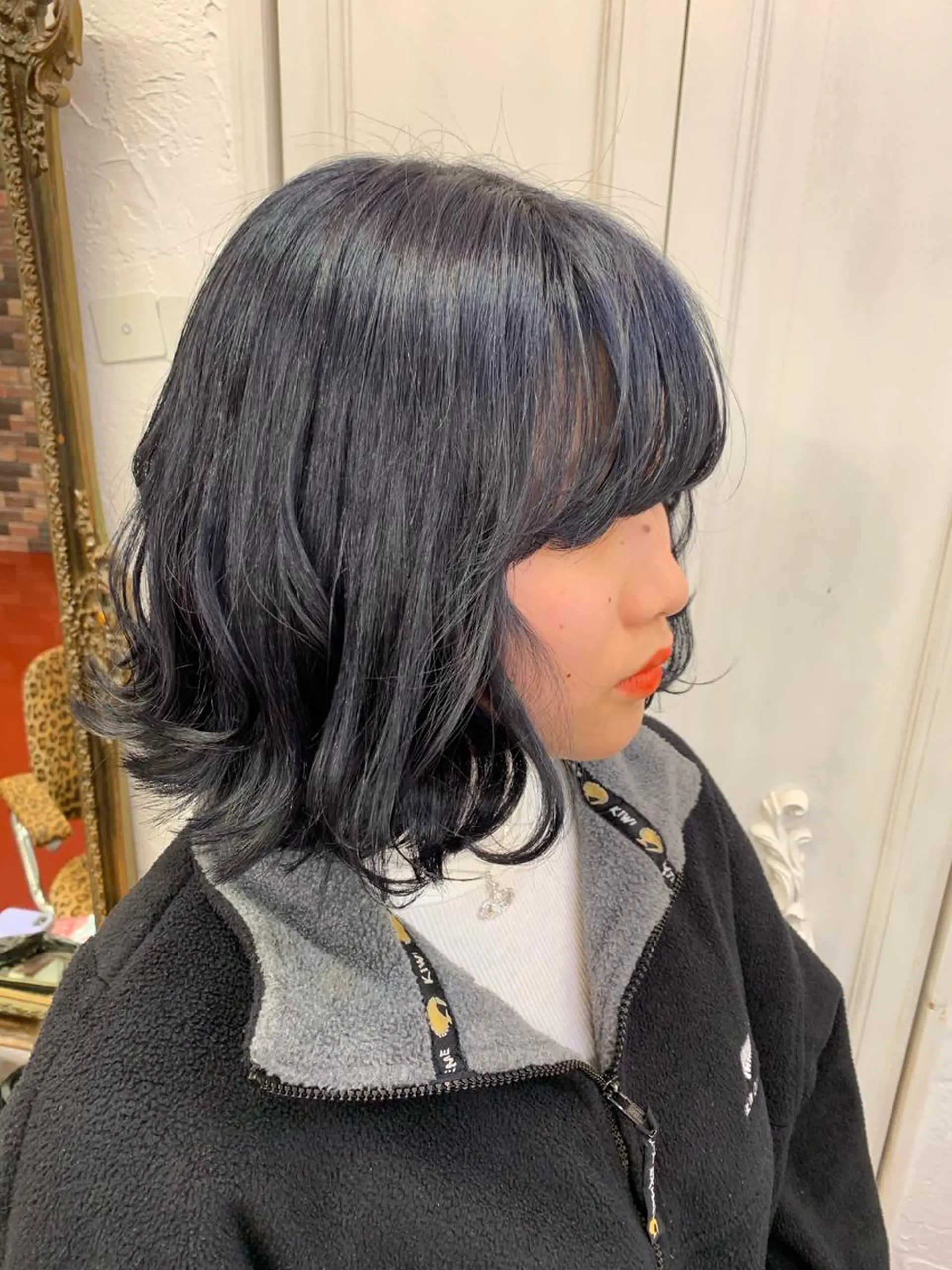 ミディアム カラー ピンクベージュ/新潟 万代/高橋桃葉🍑のヘアスタイル