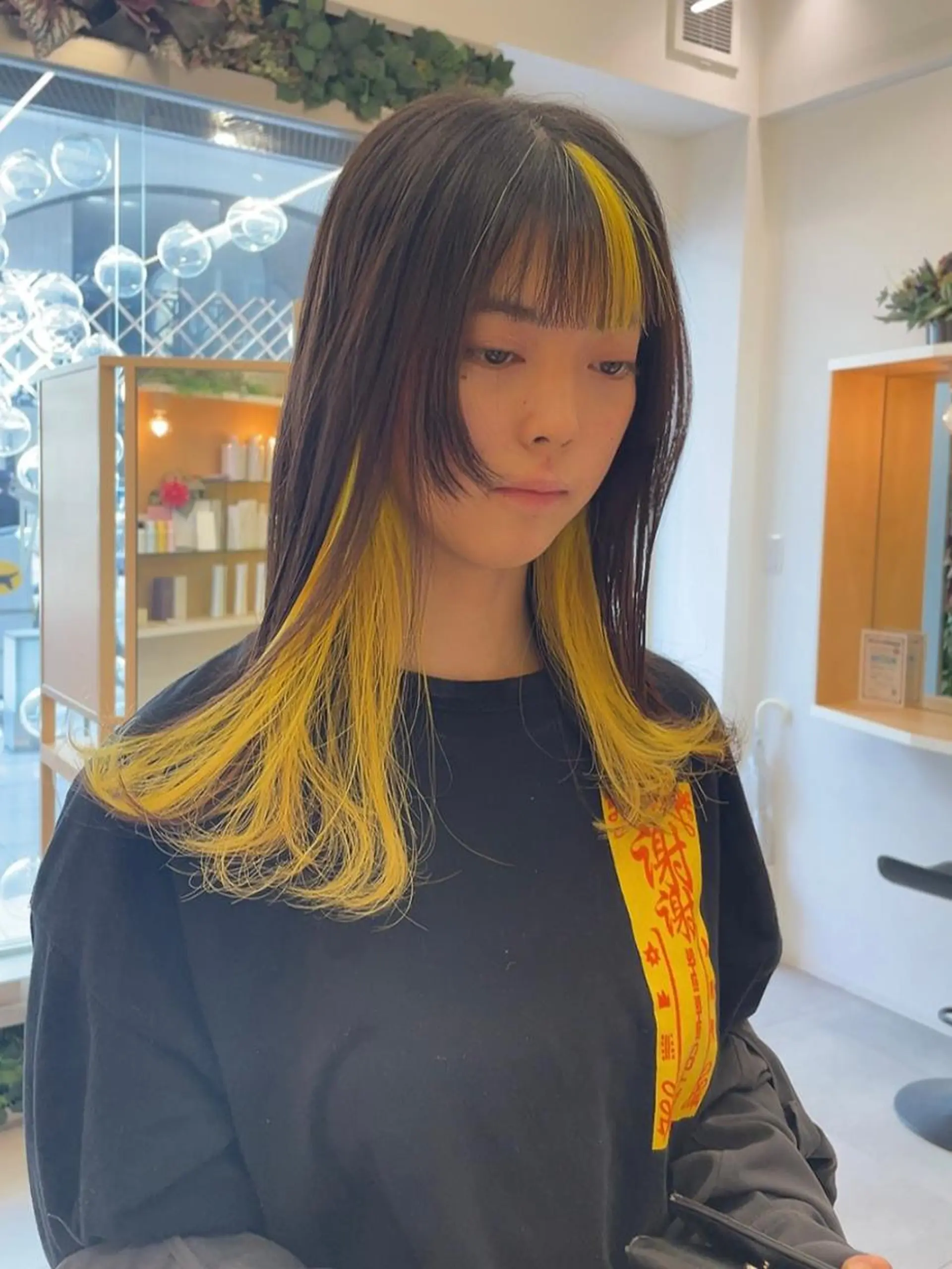 ミディアム 髙橋 かすみのヘアスタイル