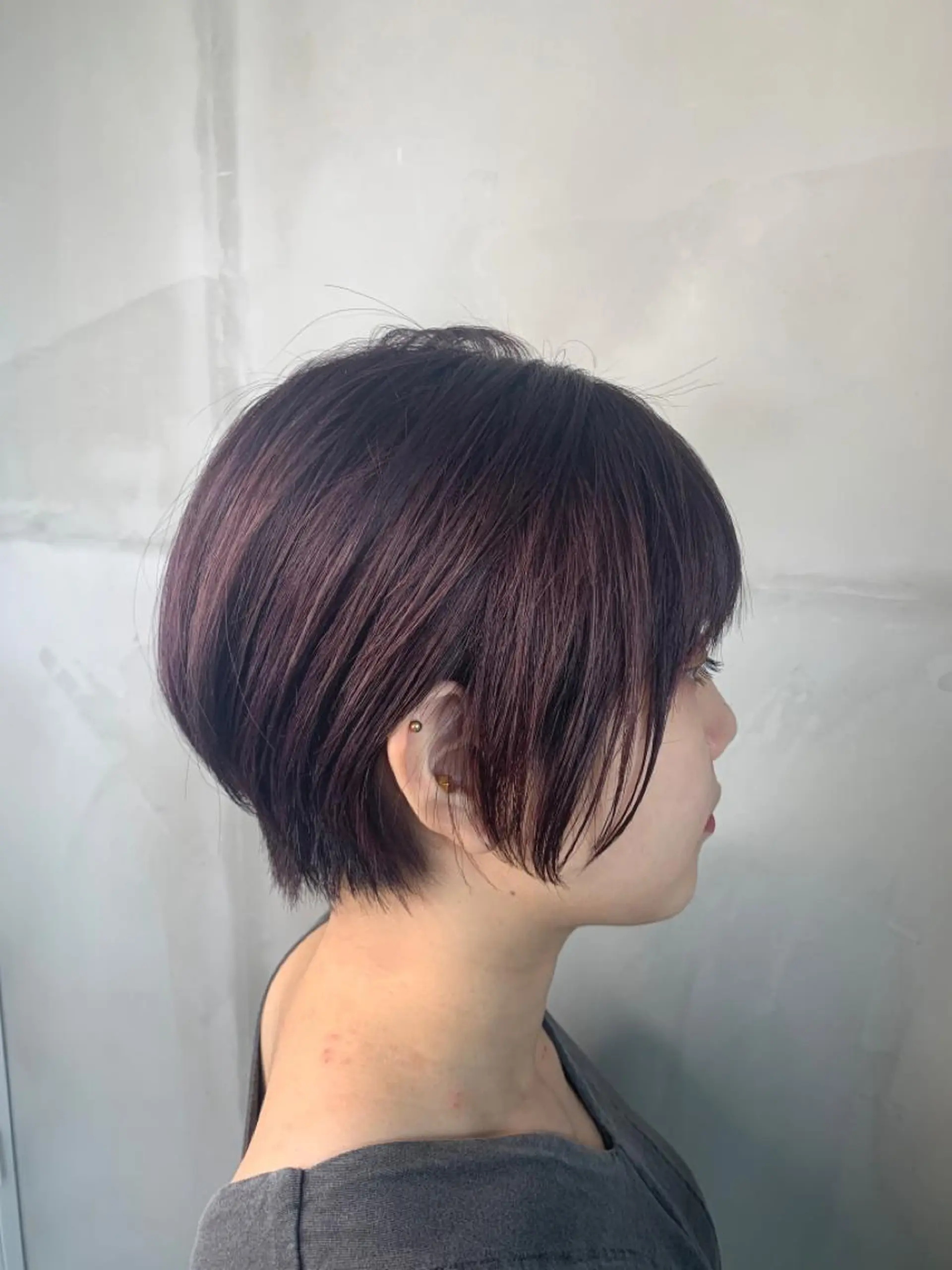ショート カット ヘアカラー トリートメント 河野 圭三のヘアスタイル