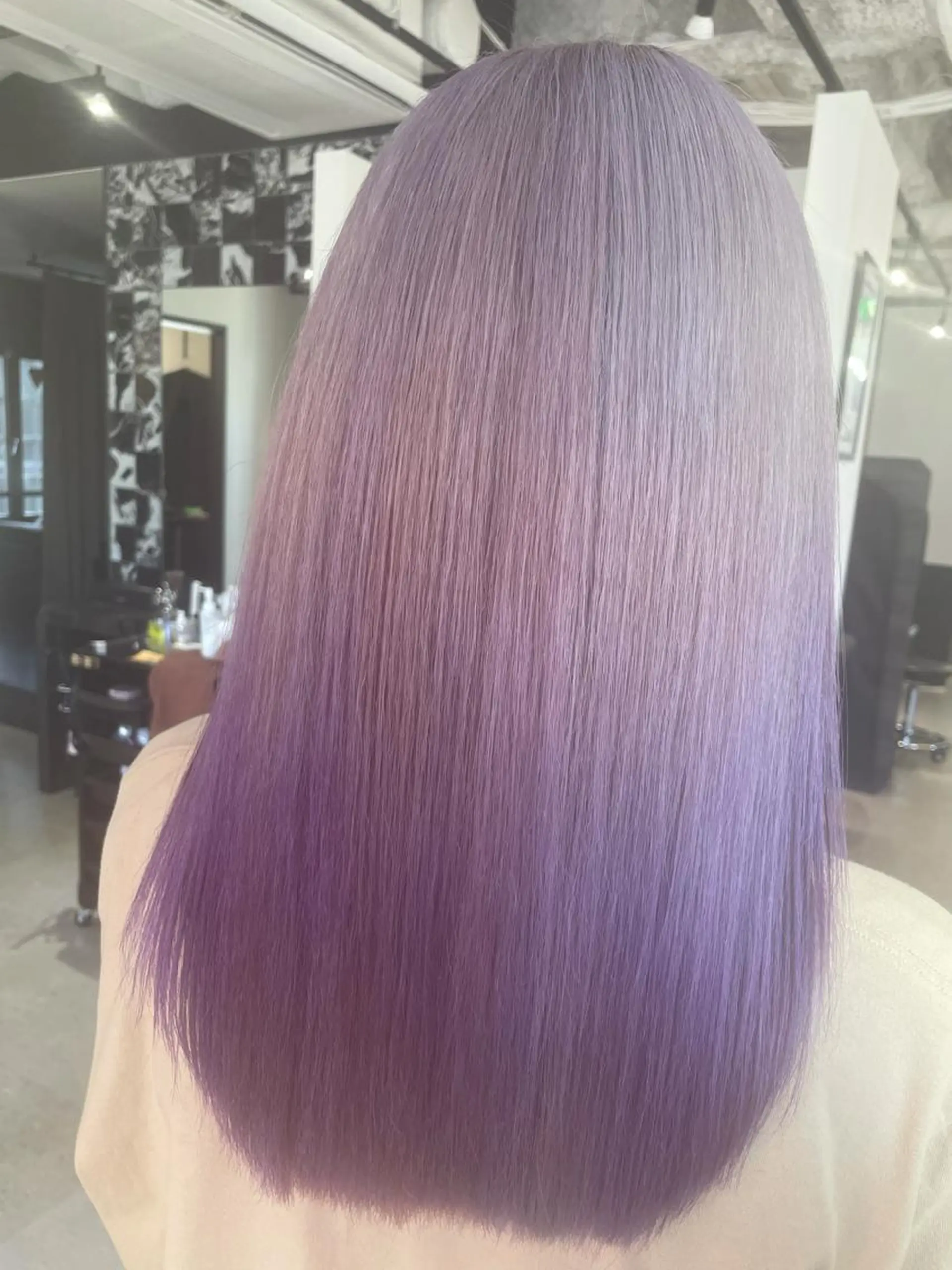 セミロング ヘアアレンジ くせ毛 髪質改善 One By The Ect所属・ショート/脱白髪染め ☆宇﨑悠実のヘアスタイル