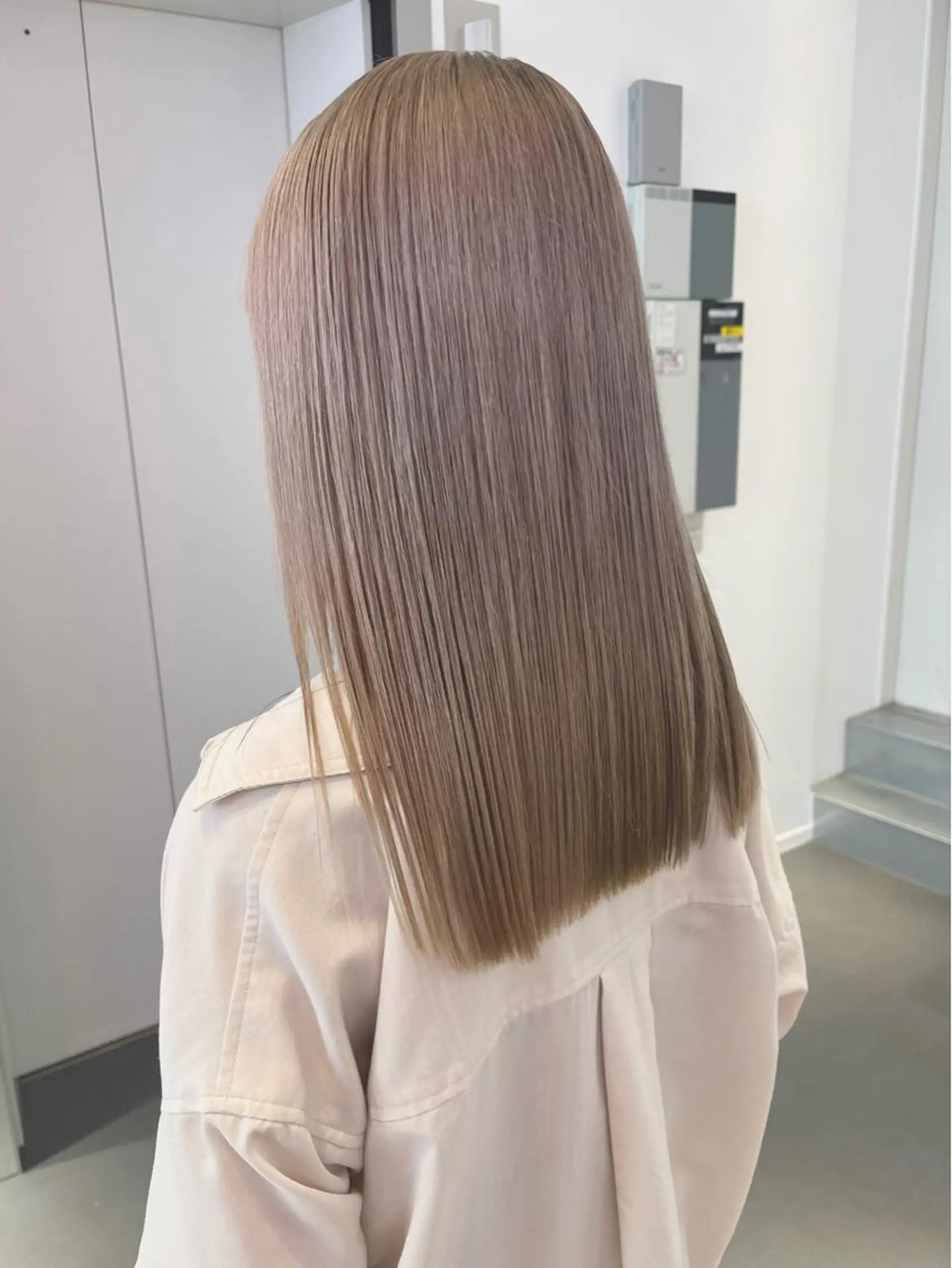 セミロング カラー ヘアカラー トリートメント ヘアセット 🎀ガーリー/レイヤ ー🎀Mahoのヘアスタイル