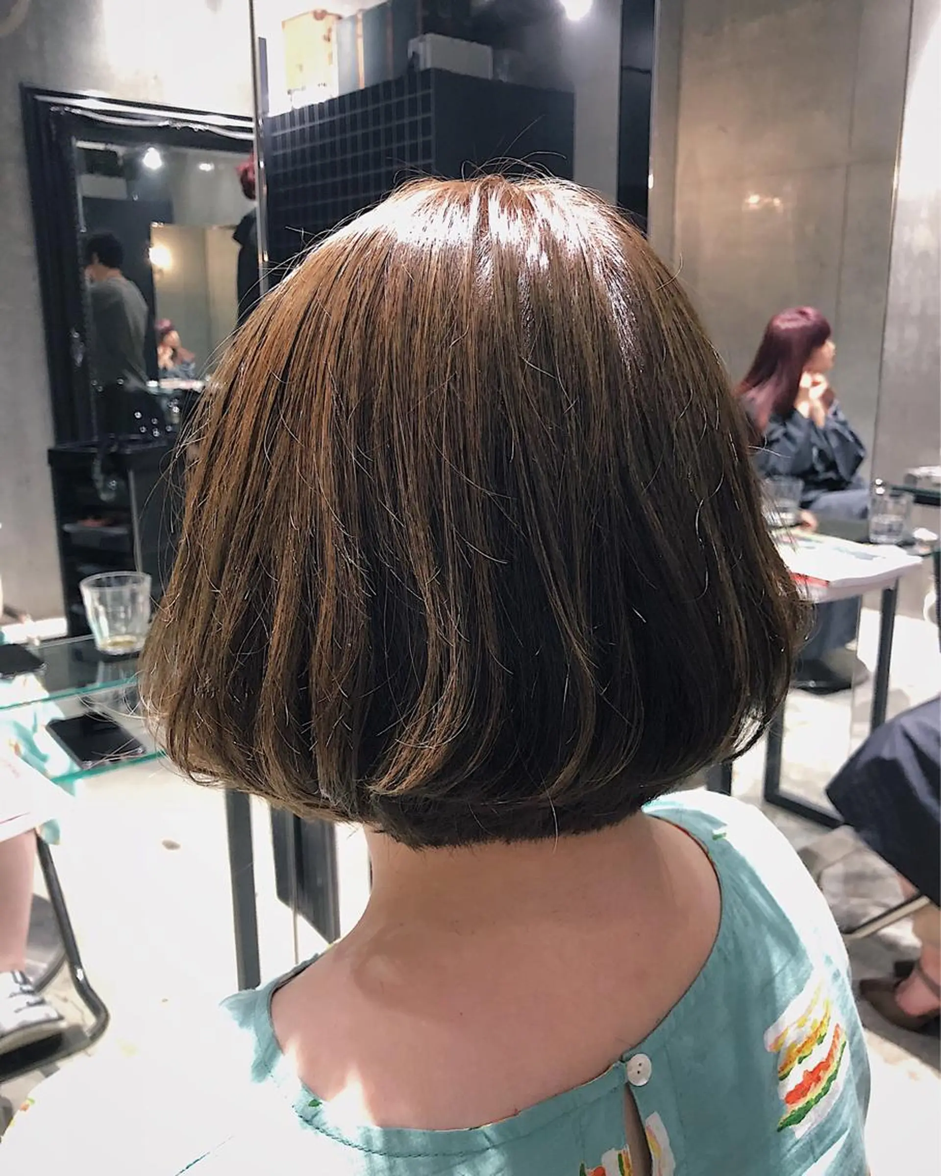 ショート カラー ヘアアレンジ ショートボブ ベージュカラー ボブ ショートヘア 遠藤悠大/メンズ縮毛 /メンズカットのヘアスタイル