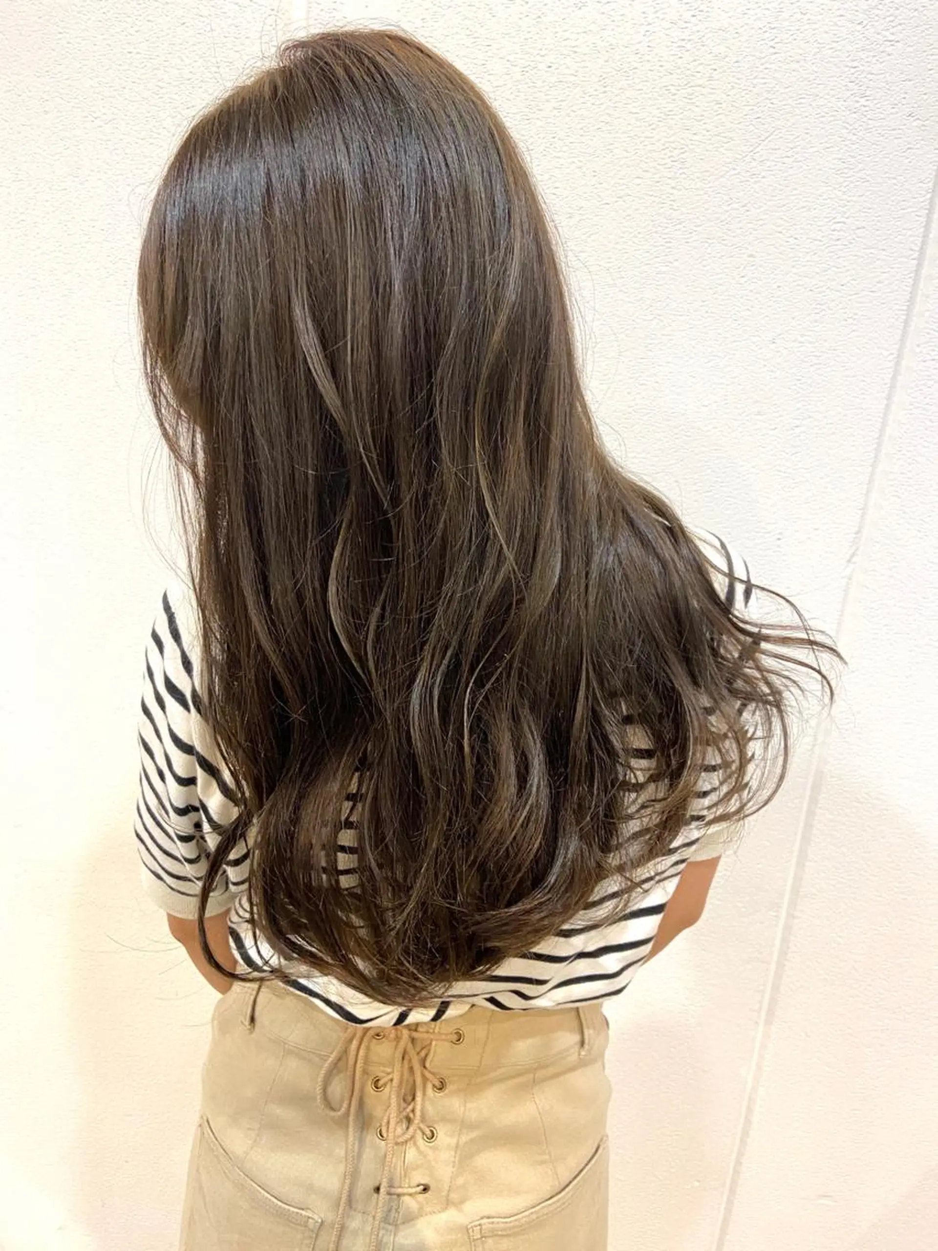 ロング ヘアカラー 髪質改善/森ノ宮/ 美容室/店長杉山慶尚のヘアスタイル