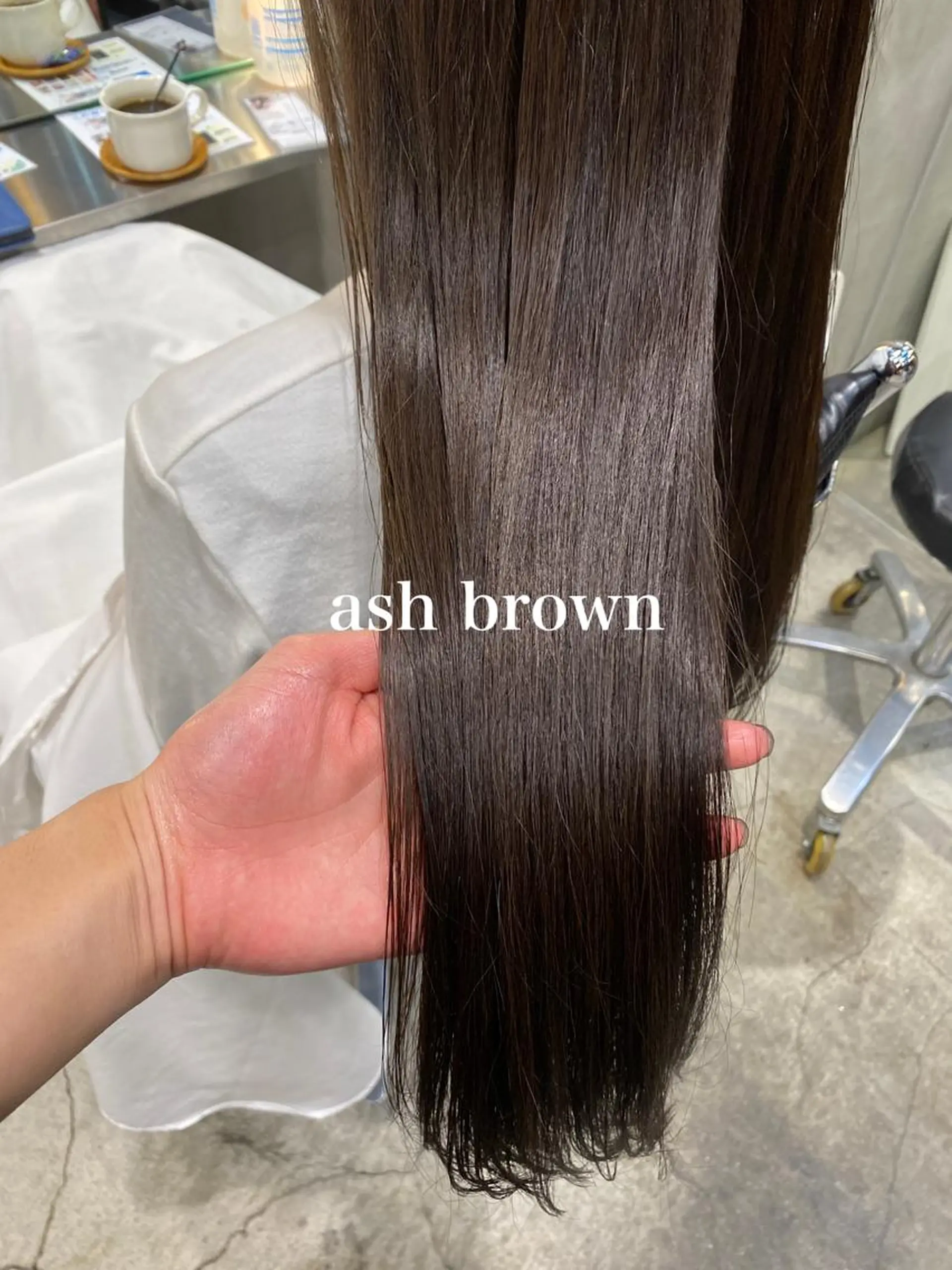 ロング カラー カット ヘアカラー トリートメント ◽️モードヘア◽️ SHOUTOのヘアスタイル