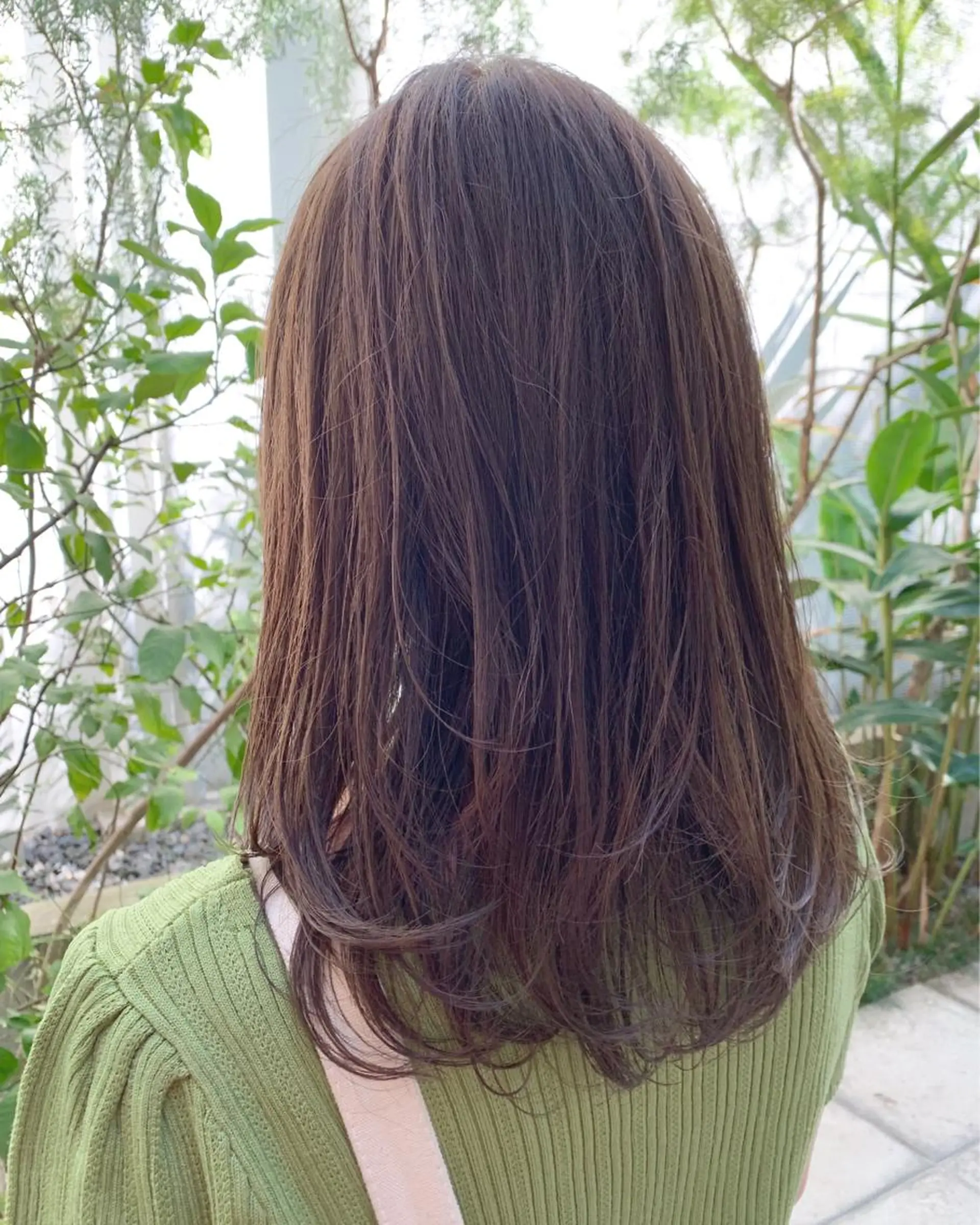 カラー 透明感/オリーブ/ グレージュ/YUKAのヘアスタイル