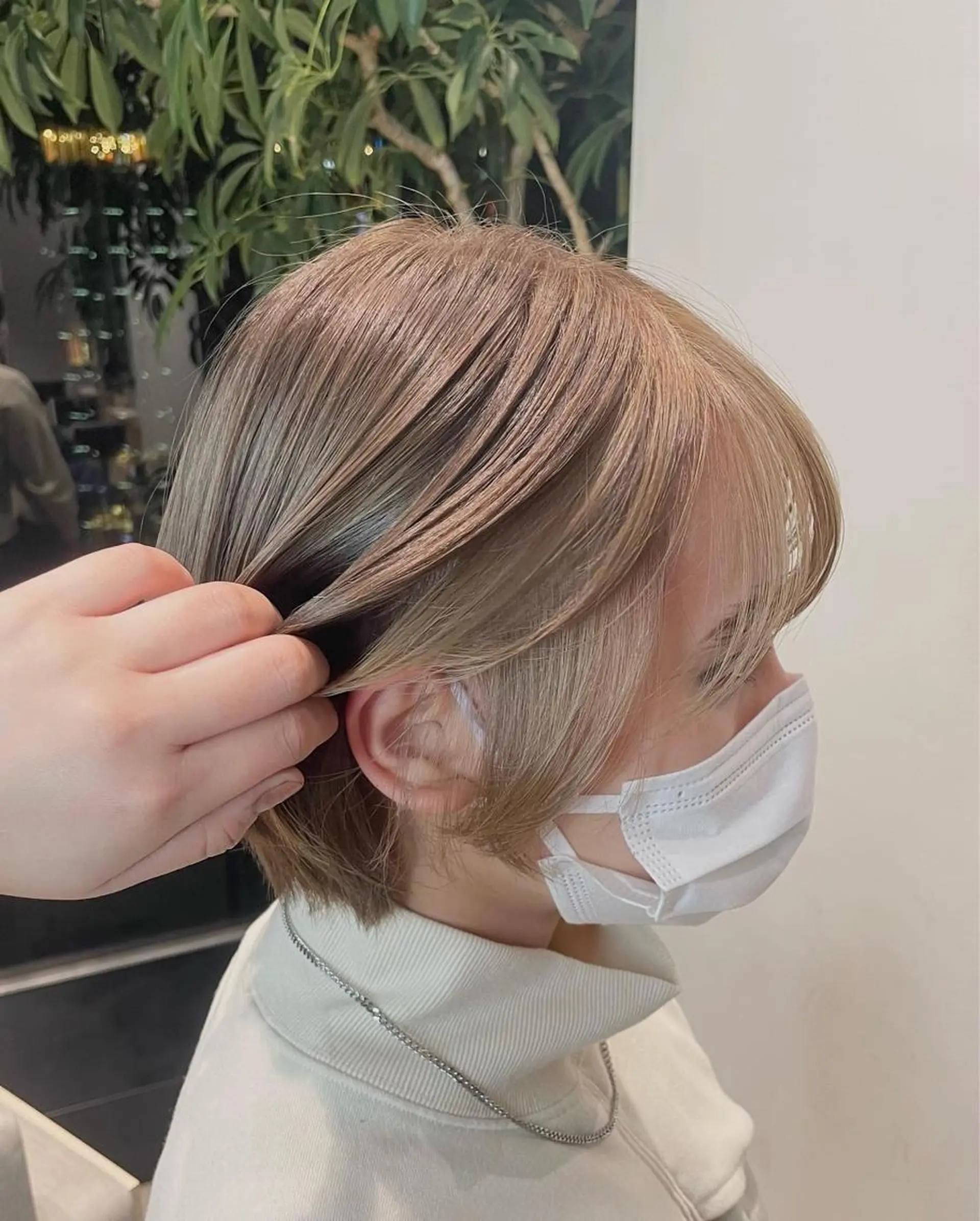 ショート カラー 艶カラーリスト 🌈銀座🌈牛込萌香のヘアスタイル