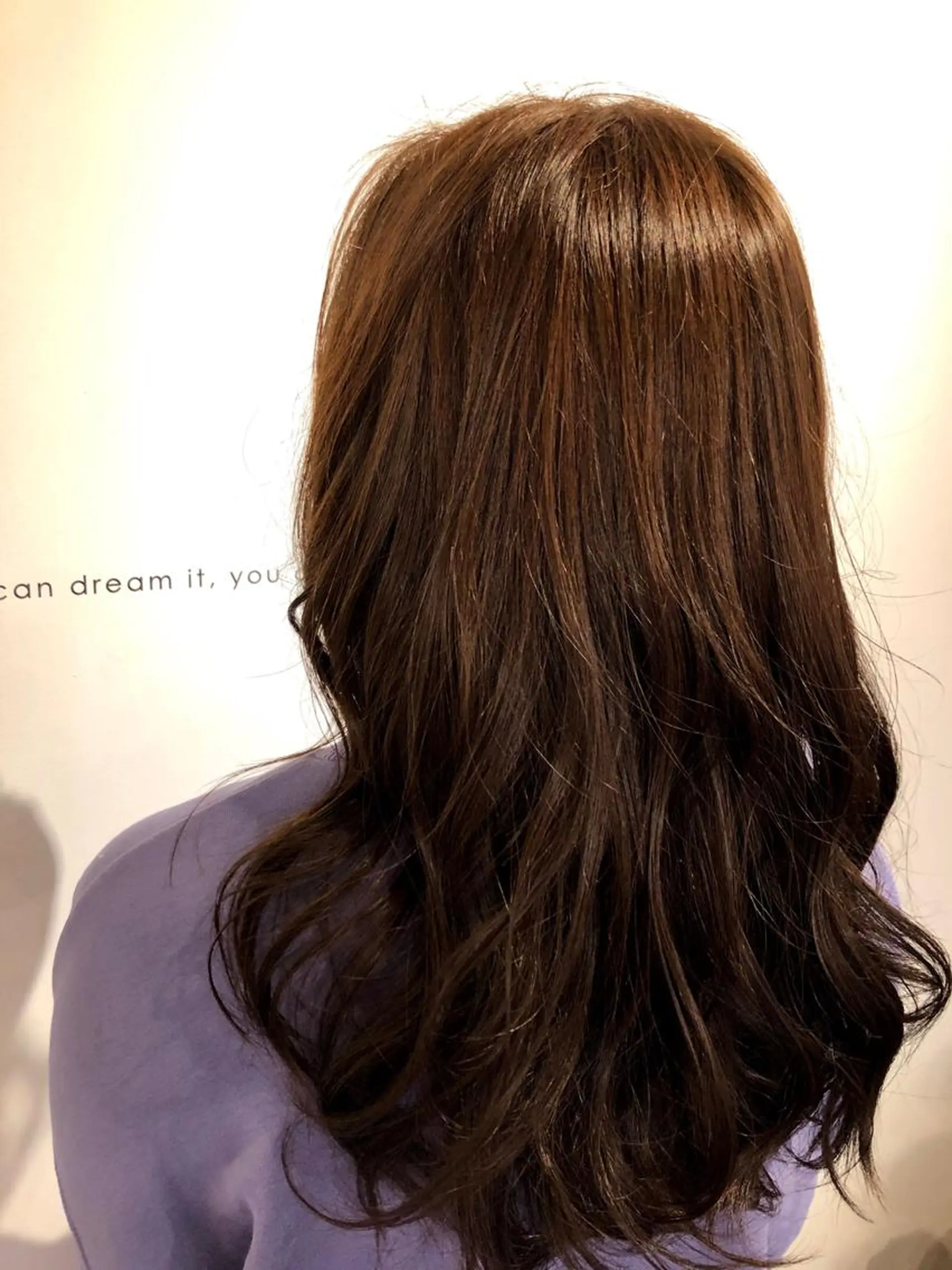 ロング カット perfect  beauty ichiryu所属・酸性ストレート✨ 艶カラー✨谷口倭子のヘアスタイル