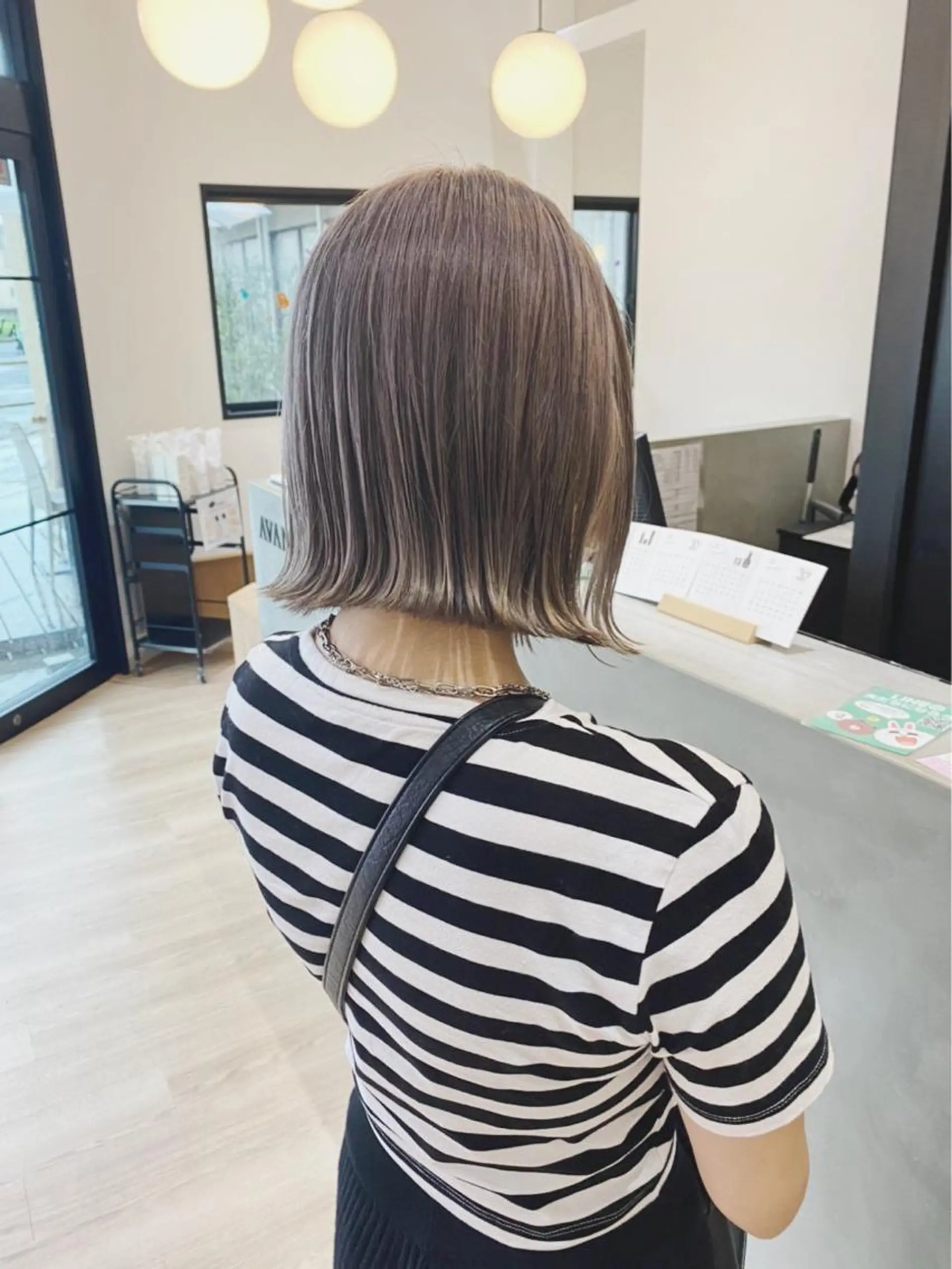 ミディアム カラー 三谷 直哉のヘアスタイル